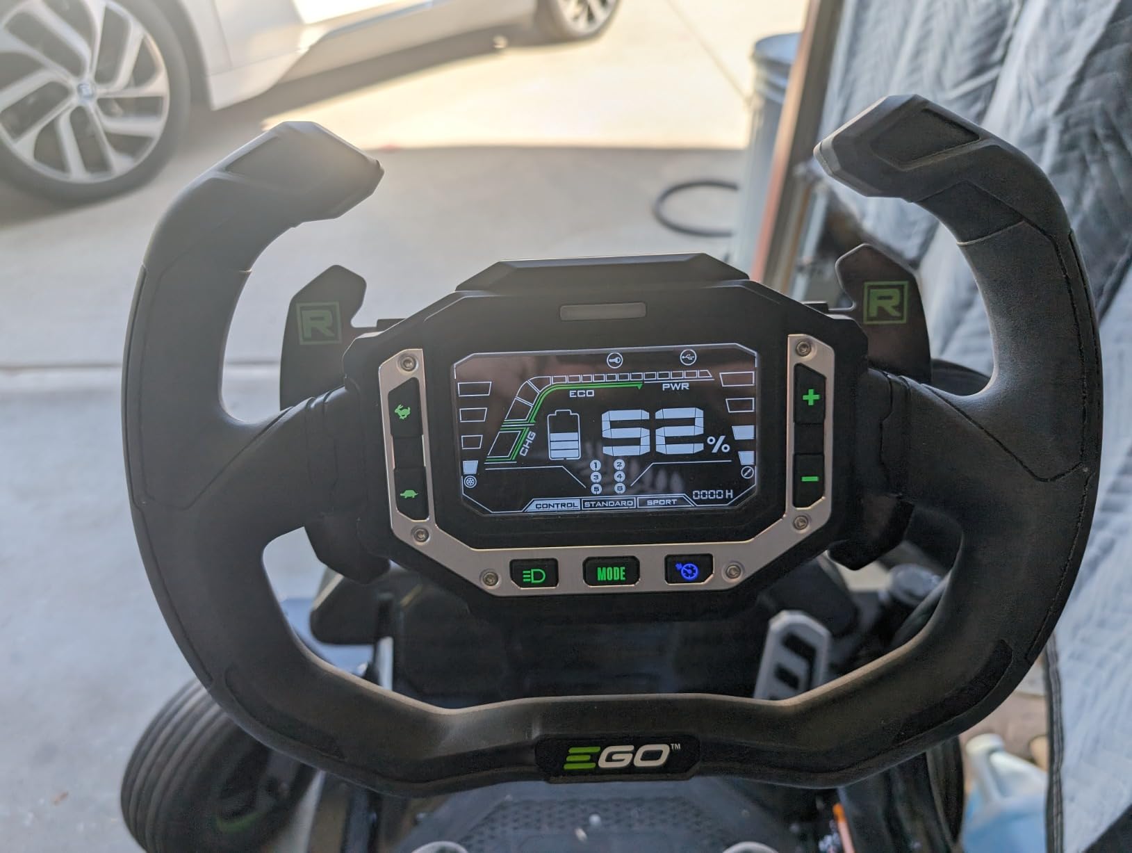 EGO Power+ Electric Riding Lawn Mower, 42