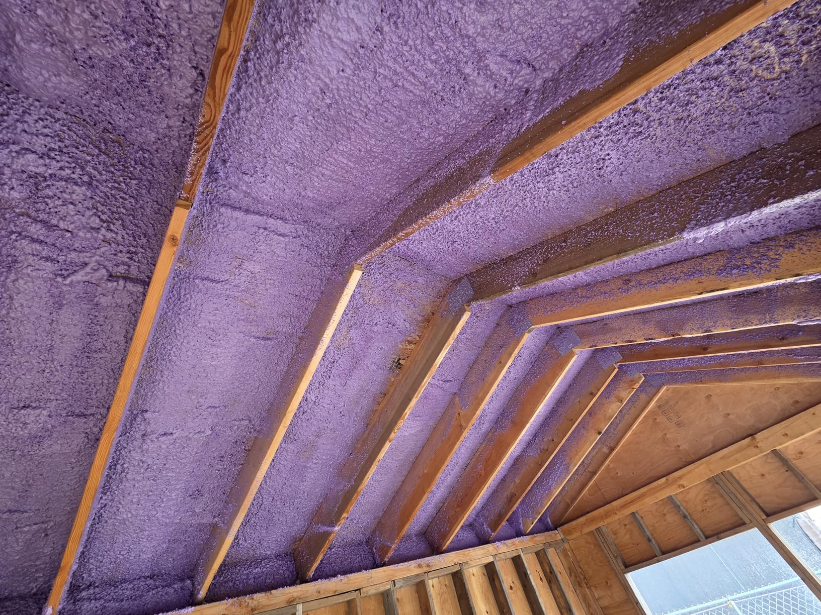 Vega Bond Single Component, Self Expanding, Purplecoat Closed Cell Insulation Spray Foam 29 oz w/ 5.66 R-Value, Acoustic Spray, 20 BF Coverage per can at 1 inch Thickness (1 Pack + Gun) customer photo 2