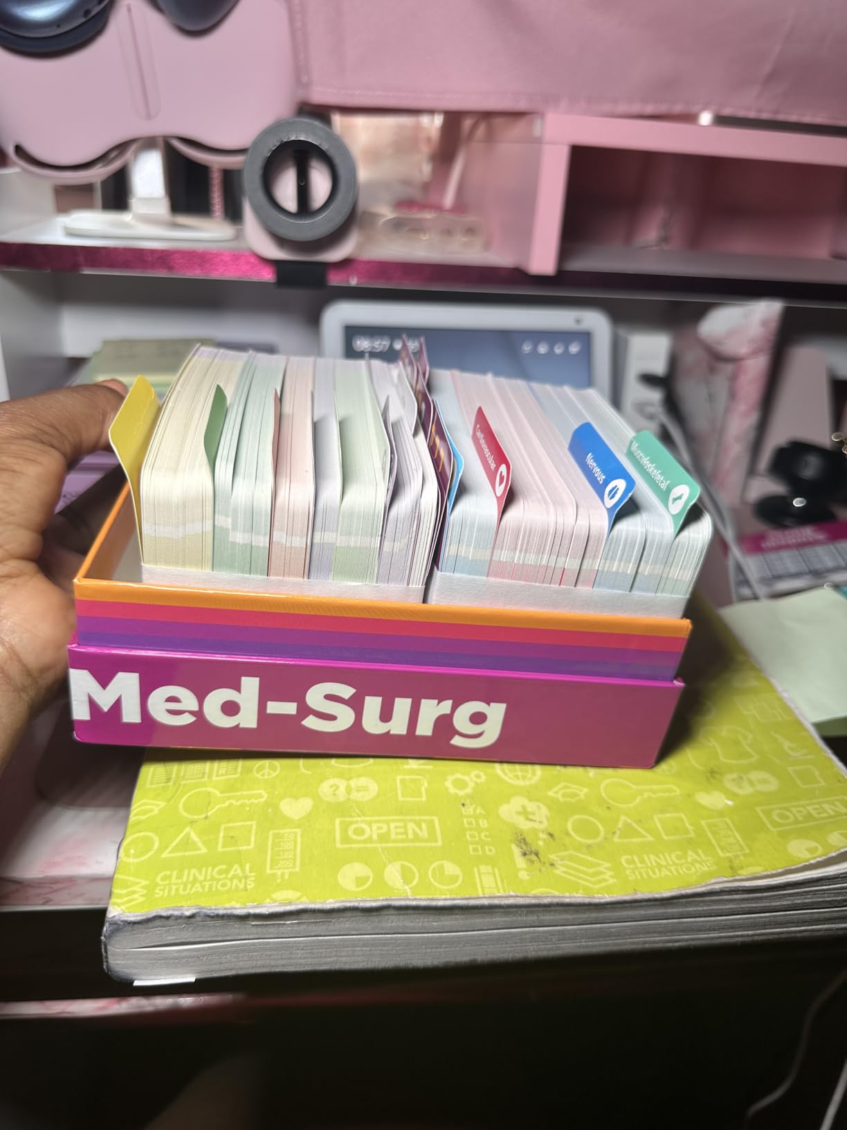 Med-Surg Flash Cards - No Fluff - Only Essential Info for Nursing School - 2026 NCLEX ATI HESI Review LPN RN Flash Cards (409 Cards) customer photo 1