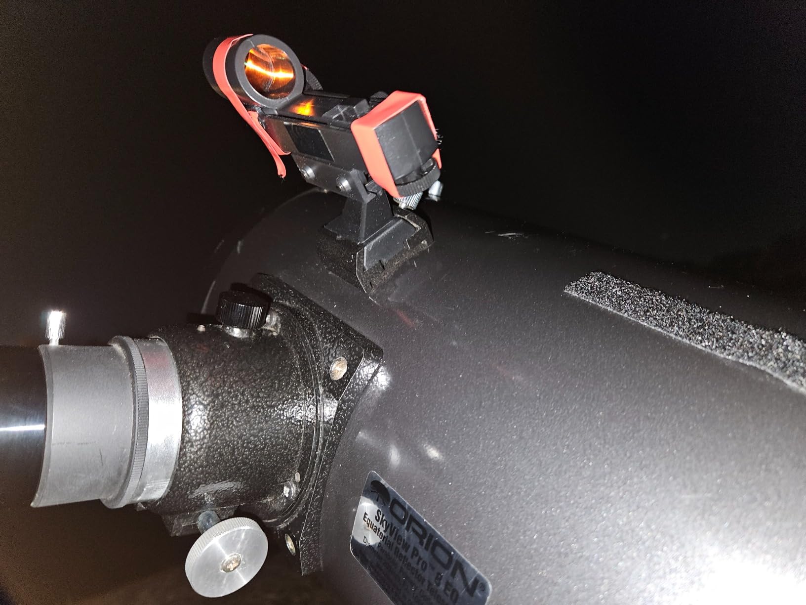 Red Dot Finderscope - Star Pointer Viewfinder Astronomical Telescope Accessories with Slide-in Bracket customer photo 2