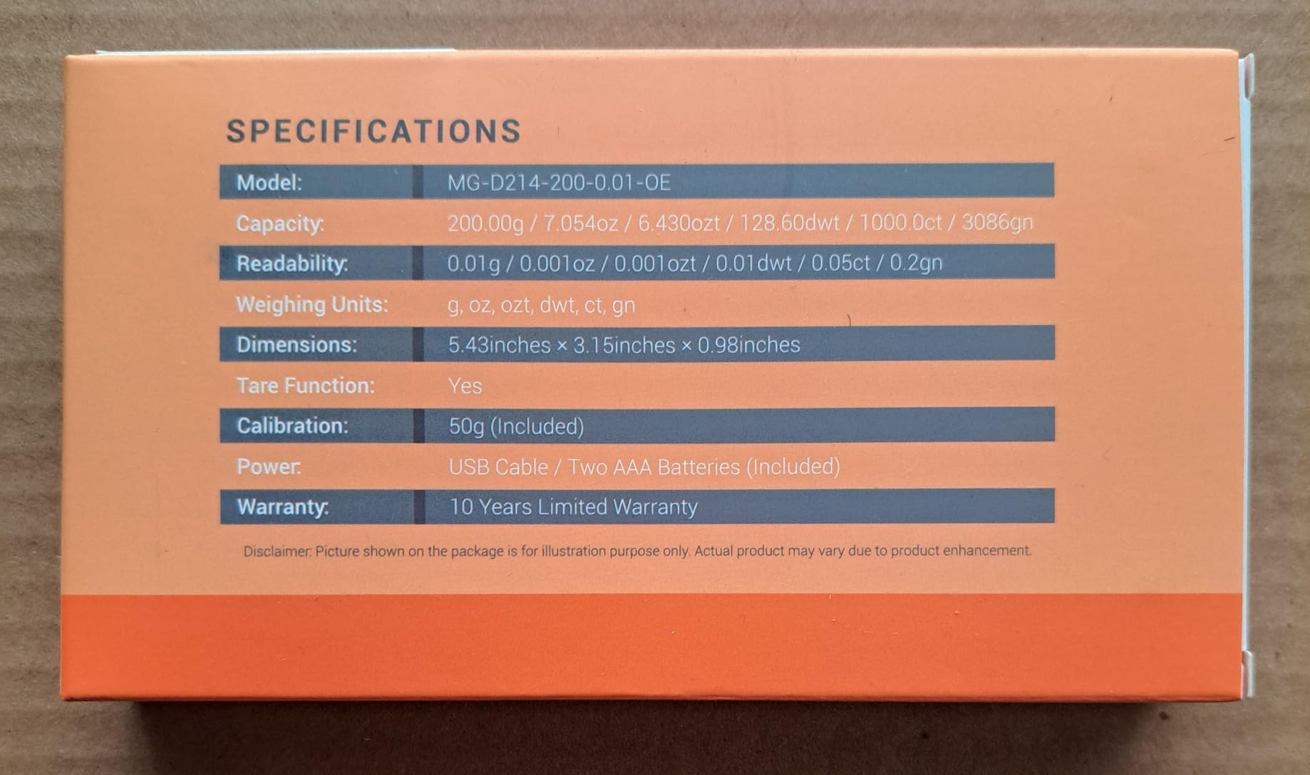MAXUS Digital Precision Pocket Scale with 200 x 0.01g Accuracy, Calibration Weight, and USB Cable - Ideal for Jewelry, Coins, and More customer photo 2