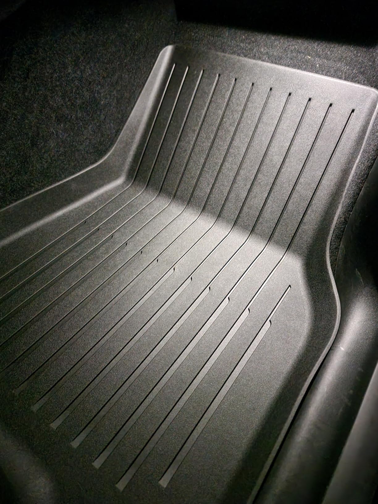 SUPER LINER Tesla Model 3 Floor Mats 2025 2026 2024 | Custom Fit All-Weather 8-Piece Set TPE Material | Tesla Model 3 Highland Floor Mats&Seatback Mats&Cargo Liner, Trunk&Interior Accessories customer photo 2
