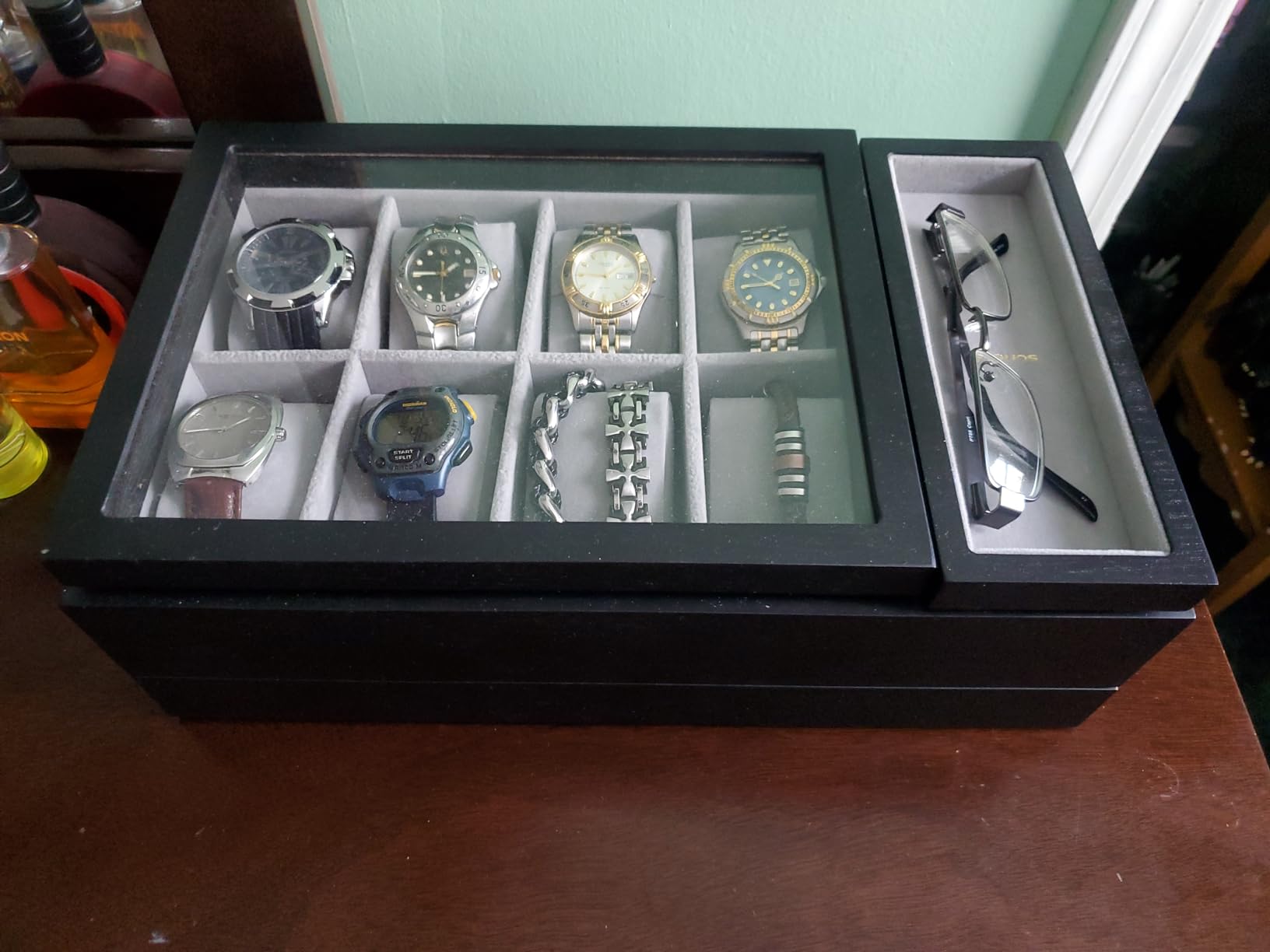 Watch Repair Kit, GLDCAPA Professional Watch Battery Replacement Kit, Watch Repair Tools with Carrying Case, Watch Link Removal Tool Kit, Watch Case Opener, Watch Press Set with 60pcs Watch Battery customer photo 2