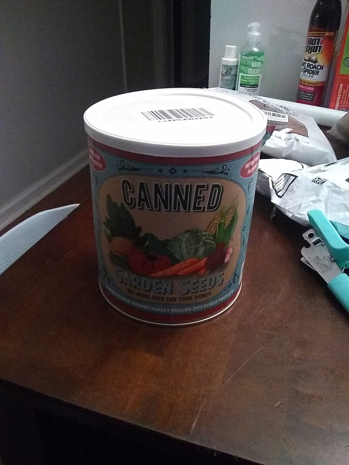 Mountain Valley Seed Company Vegetable Garden Can 50,000+ Seeds 16 Varieties for Long Term Storage, Emergency Supply, Survival Include Tomato, Pepper, Squash, Cucumber, Lettuce, Carrot, & More customer photo 2