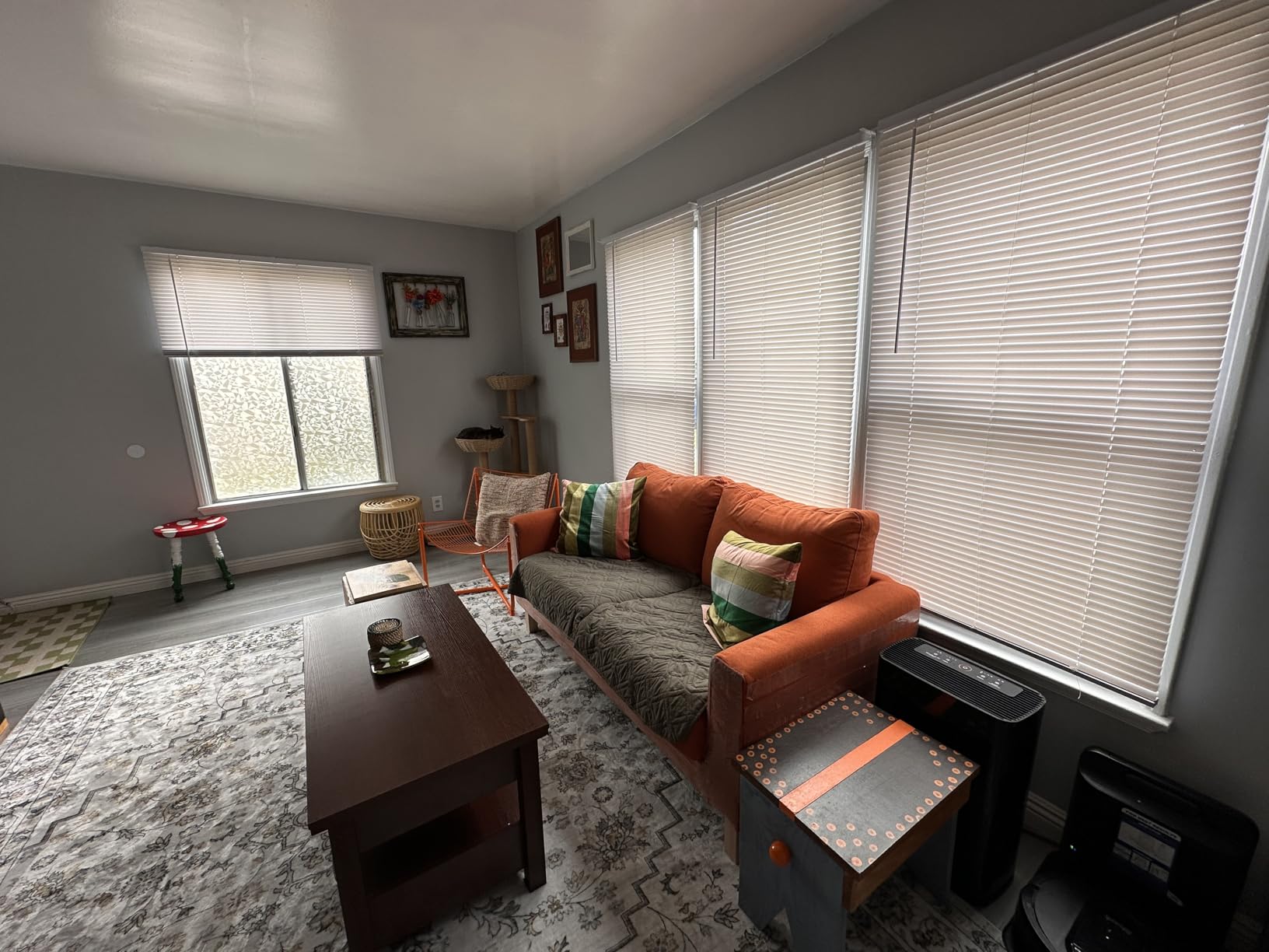 Rolanstar Coffee Table Lift Top, Multi-Function Convertible Coffee Table with Drawers and Hidden Compartment, Converts to Dining Table for Living Room, Home Office,Grey customer photo 2