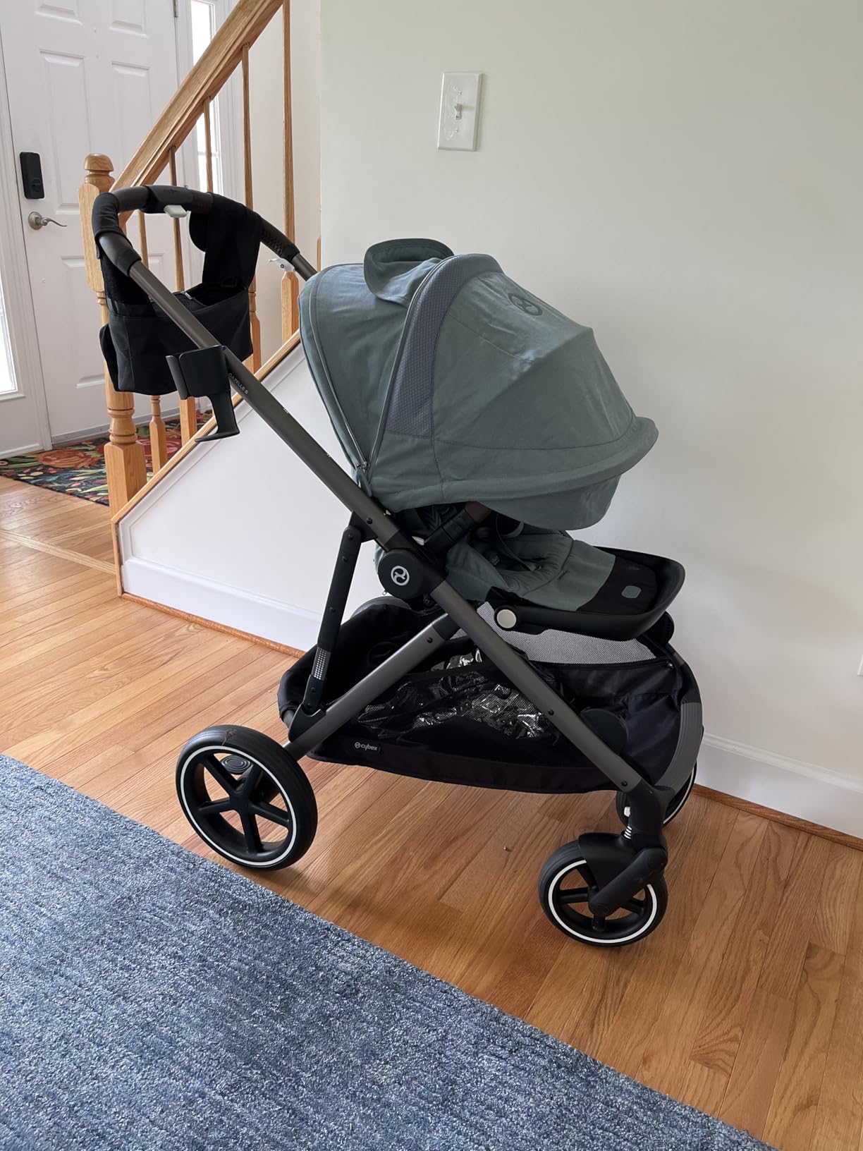 Cybex Gazelle S Stroller Modular Double for Infant and Toddler Includes Detachable Shopping Basket Over 20+ Configurations Folds Flat Easy Storage, Seashell Beige customer photo 1