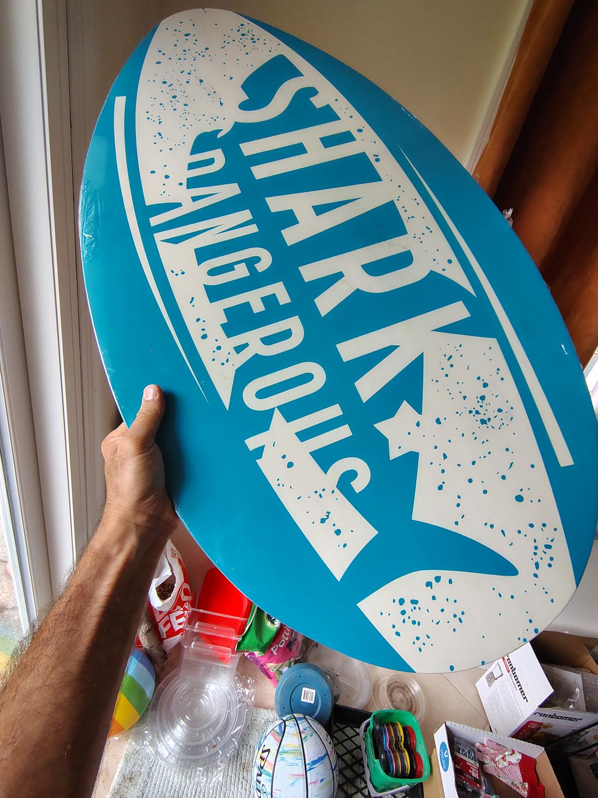 seething 35 Inch Skim Board for Kids Adults Wooden Skim Boards with High Gloss Coat for Beach Skimboards for Beginners customer photo 2