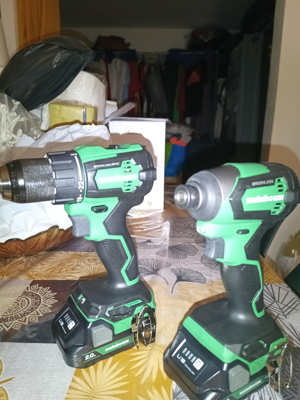 Metabo HPT 18V Cordless Brushless Drill Impact Driver, KC18DEXQB | Power Tool Combo Kit, 2 Lithium-Ion Batteries Included, High Torque Output, Compact Lightweight Design customer photo 1