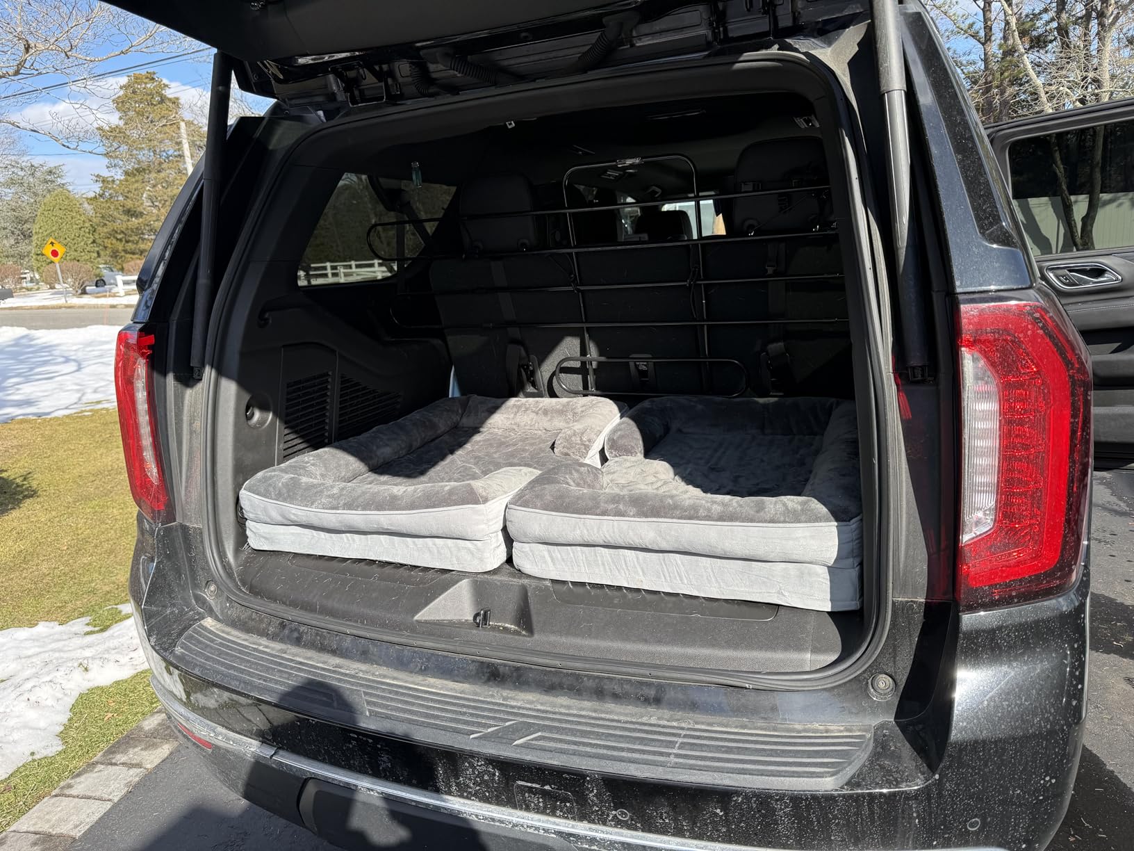 Bedsure L Plus Orthopedic Dog Bed for Large Dogs - Washable Dog Cat Bed Waterproof, L Plus Big Comfort Dogs Couch Sofa with Washable Removable Cover, Pet Bed with Nonskid Bottom, Grey, 38 inch customer photo 2