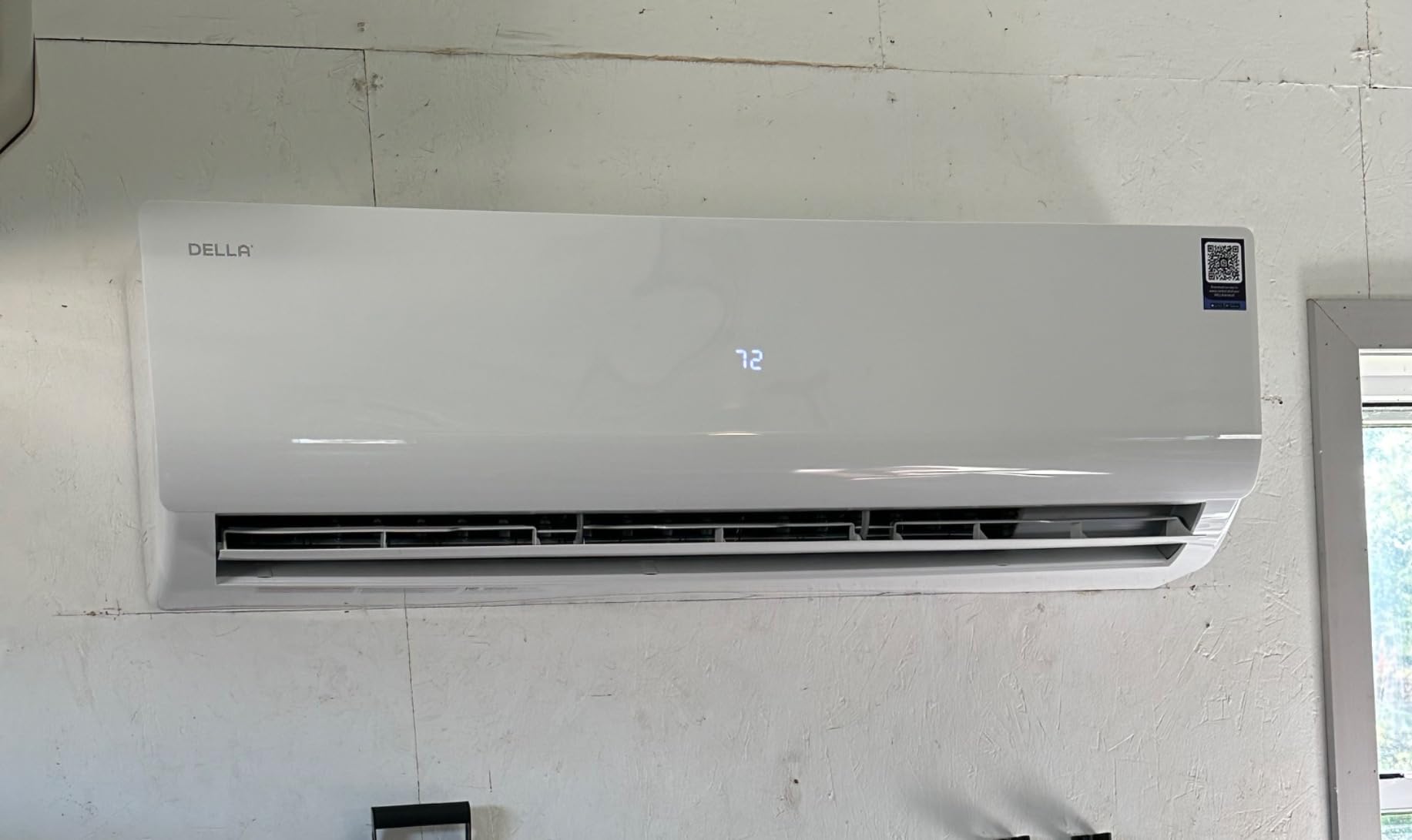 DELLA Vario Series 24000 BTU Mini Split AC, 2 Ton 21 SEER2, Work with Alexa and Wifi, 230V Ductless Inverter System, Cools Up to 1500 Sq.Ft, Pre-Charged Heat Pump and 16.4ft Installation Kits customer photo 2
