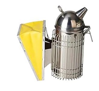 Cute Bear-Shaped Domed Bee Smoker | Sustained Burning for 30-50 Hive Inspections, 4x11