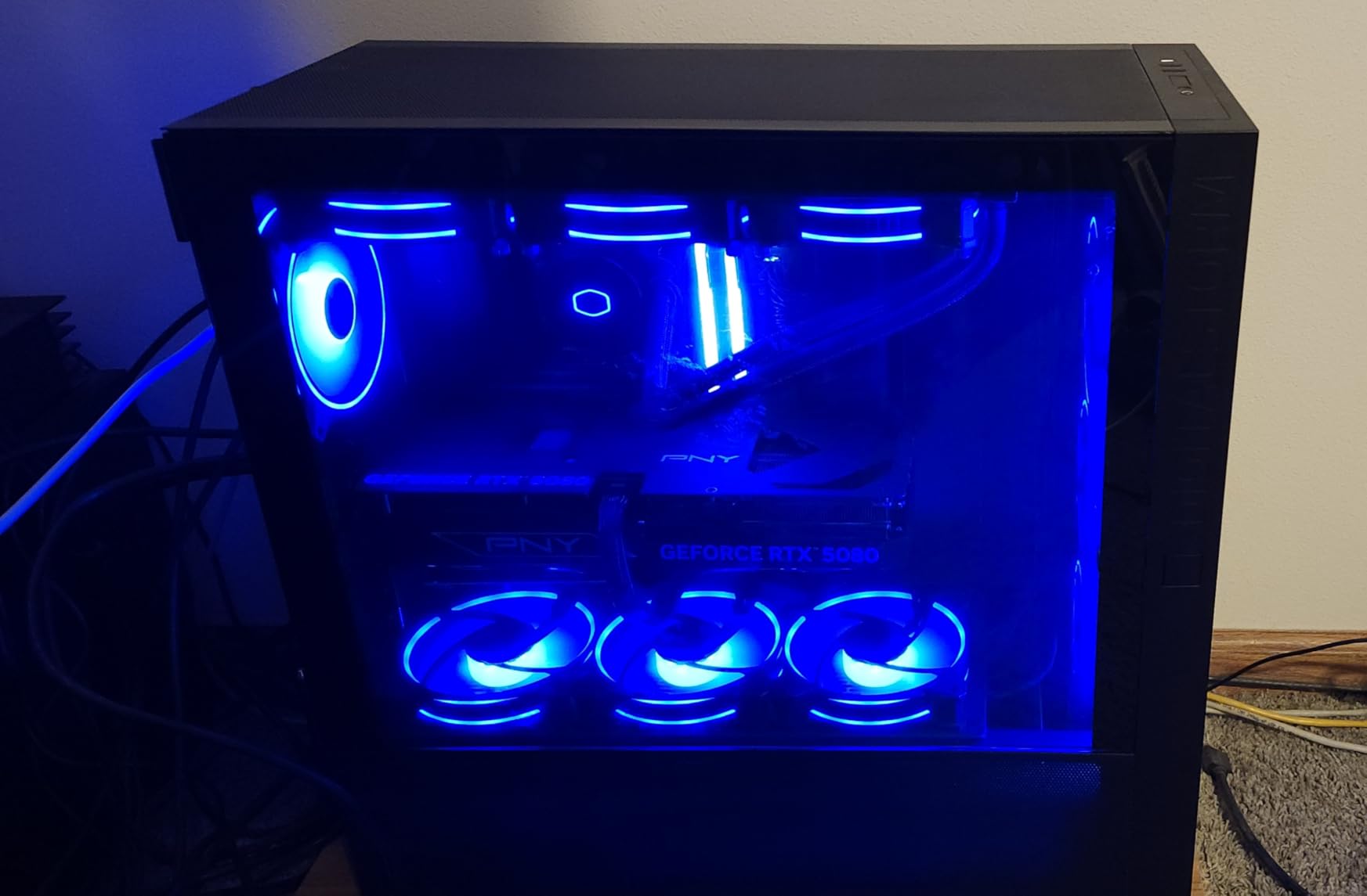 Cooler Master MF120 Halo² Case|Liquid Cooler|Air Cooler Fan, 120mm Fan, Dual-Loop aRGB Rings, Dynamic PWM 2,050 RPM, Air Balance Blades, aRGB Lighting, Hybrid Frame customer photo 1