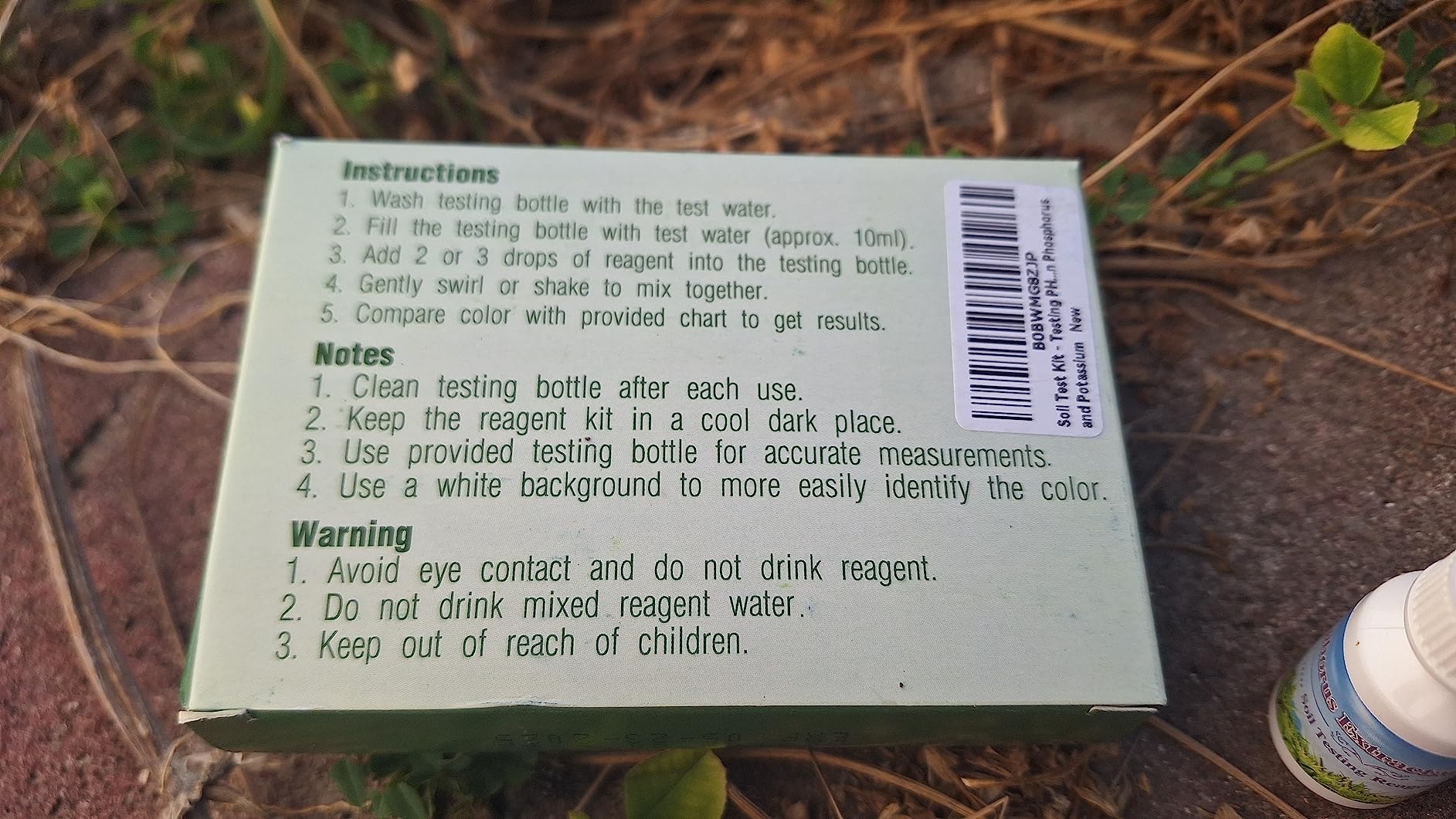 Soil Test Kit -140 Test- 2026 Version- Testing PH Ammonia Nitrogen Phosphorus and Potassium - Tester for Your Vegetable Garden Lawn and Soil customer photo 2