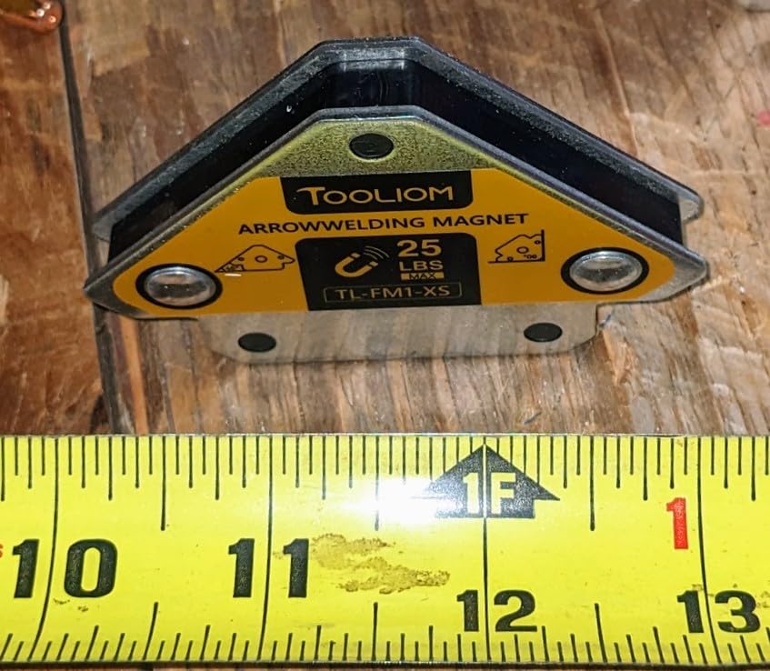 TOOLIOM Arrow Welding Magnets 4pcs 25 LB Strong Hold Magnetic Welding Holder Welder Magnet Set Welding Accessories customer photo 2