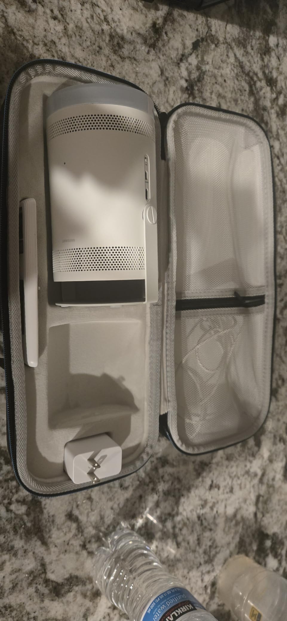 Carrying Case for Samsung The Freestyle Projector, Compatible with The Freestyle Smart Portable Projector/The Freestyle 2nd Gen Projector 360 Degree All-Round Hard EVA Protection Storage Box Travel Bag customer photo 1