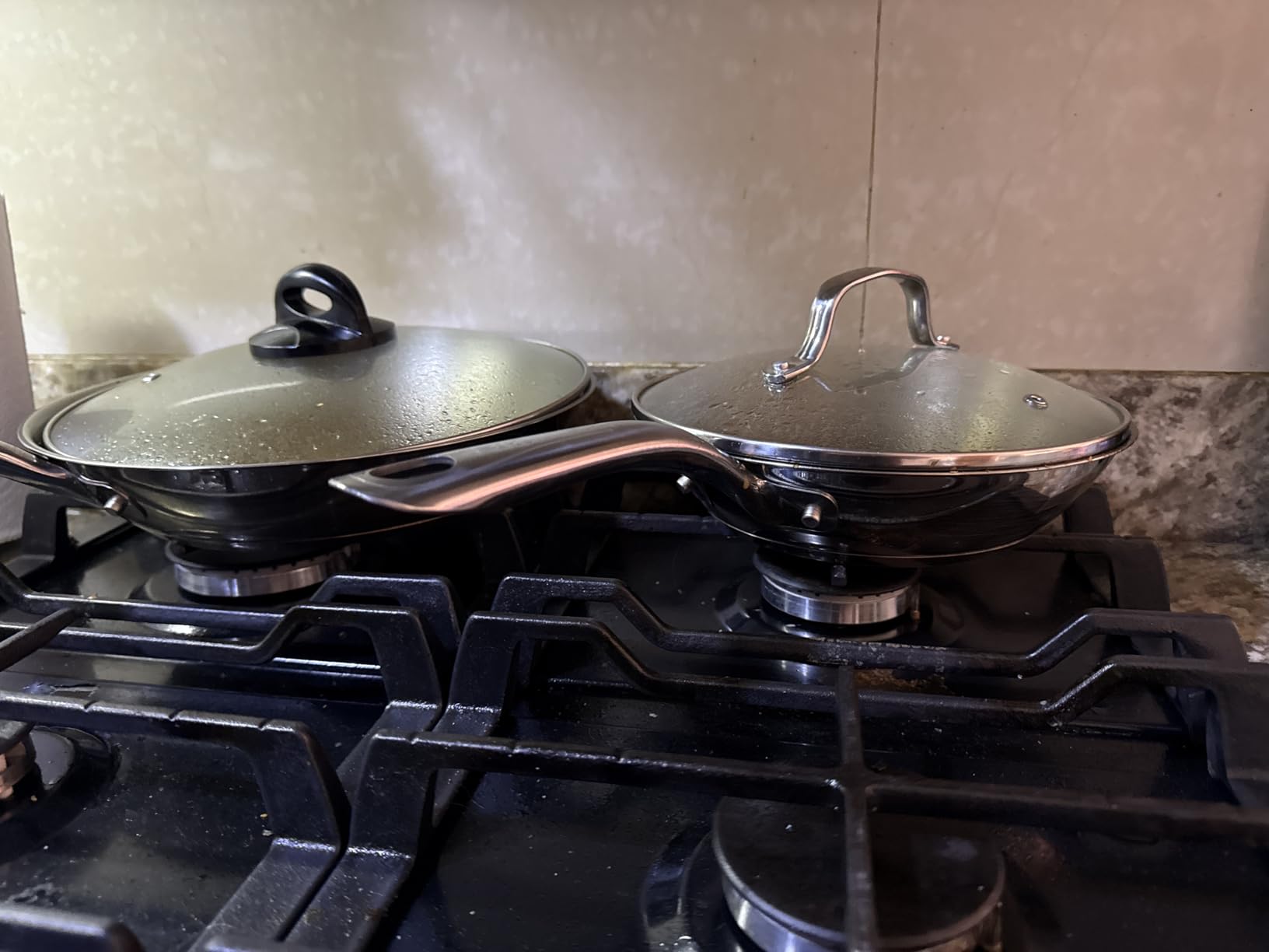 T-fal Stainless Steel Pots and Pans Set 11 Piece, Induction, Oven Broiler Safe 500F, Kitchen Cooking Set w/Fry Pans, Saucepans, Saute Pan, Dutch Oven, Steamer, Cookware, Dishwasher Safe, Silver customer photo 1