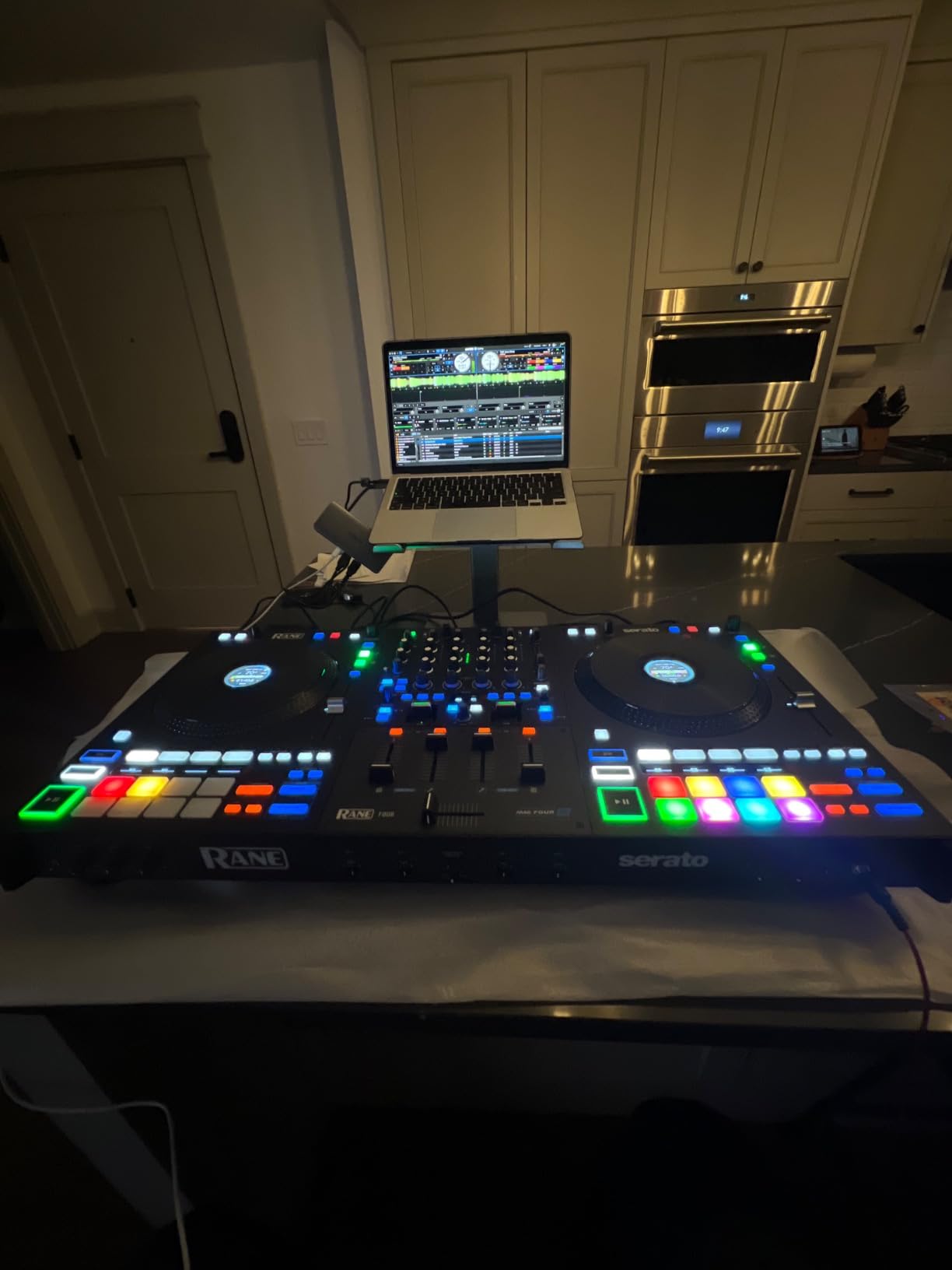 Rane FOUR Stems DJ Controller with 4 Decks, 8.5