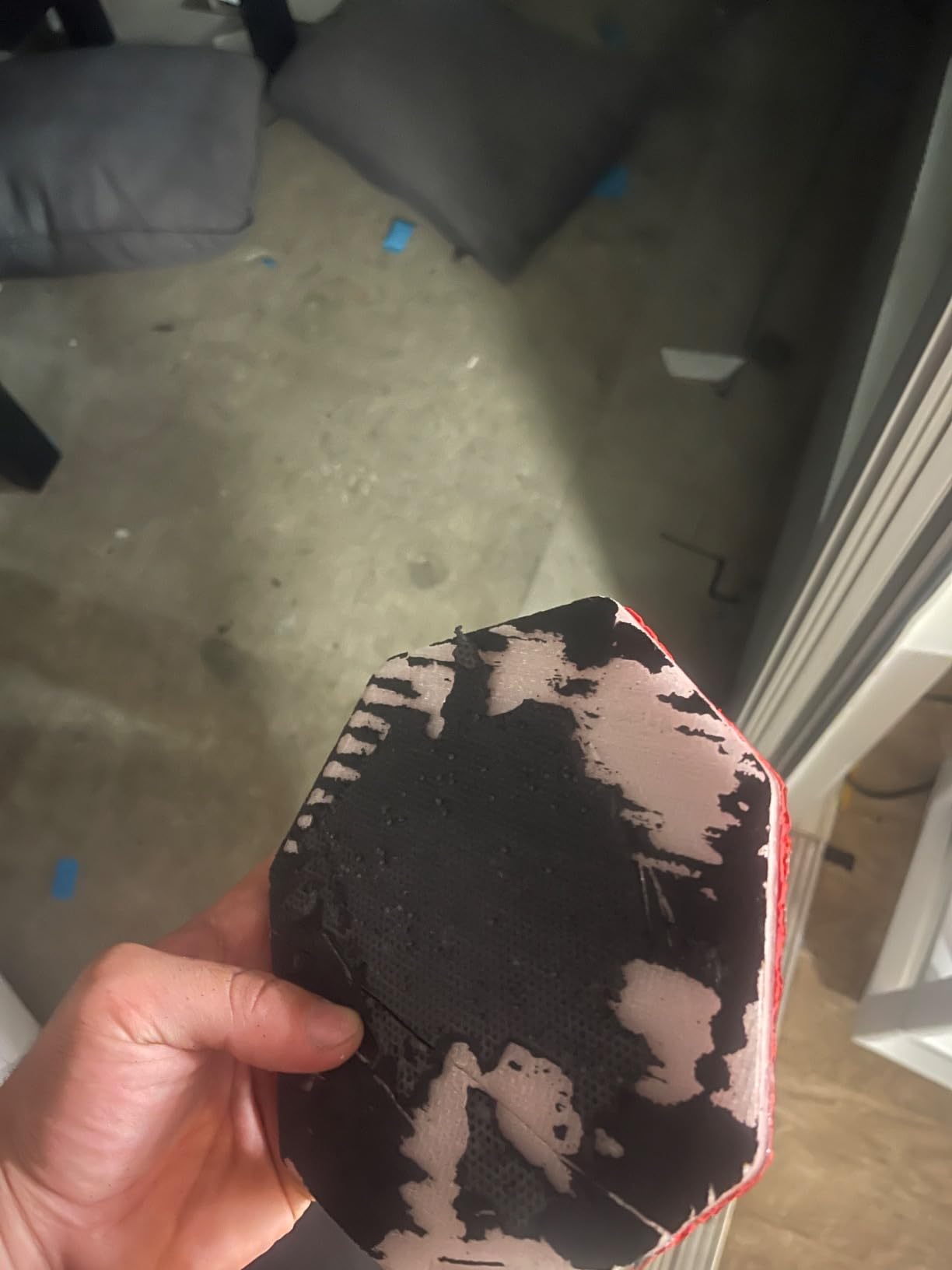 Loki RXTON 1 Table Tennis Rubber Sheet, 2.1mm Professional ITTF Approved Sticky Ping Pong Racket Rubber Red Black, Hard Cake Sponge for Quick Attack Offensive customer photo 1