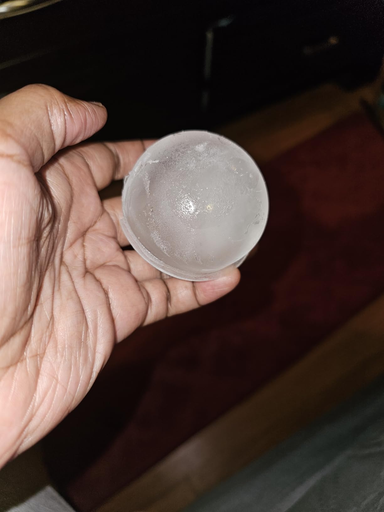 Silicone Ice Ball Molds for Whiskey - Set of 4 Round Makers with Lids for Cocktails, Bourbon, and Drinks customer photo 1