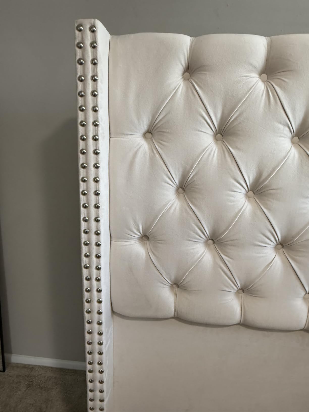 Jocisland Queen Size Bed Frame 61.4