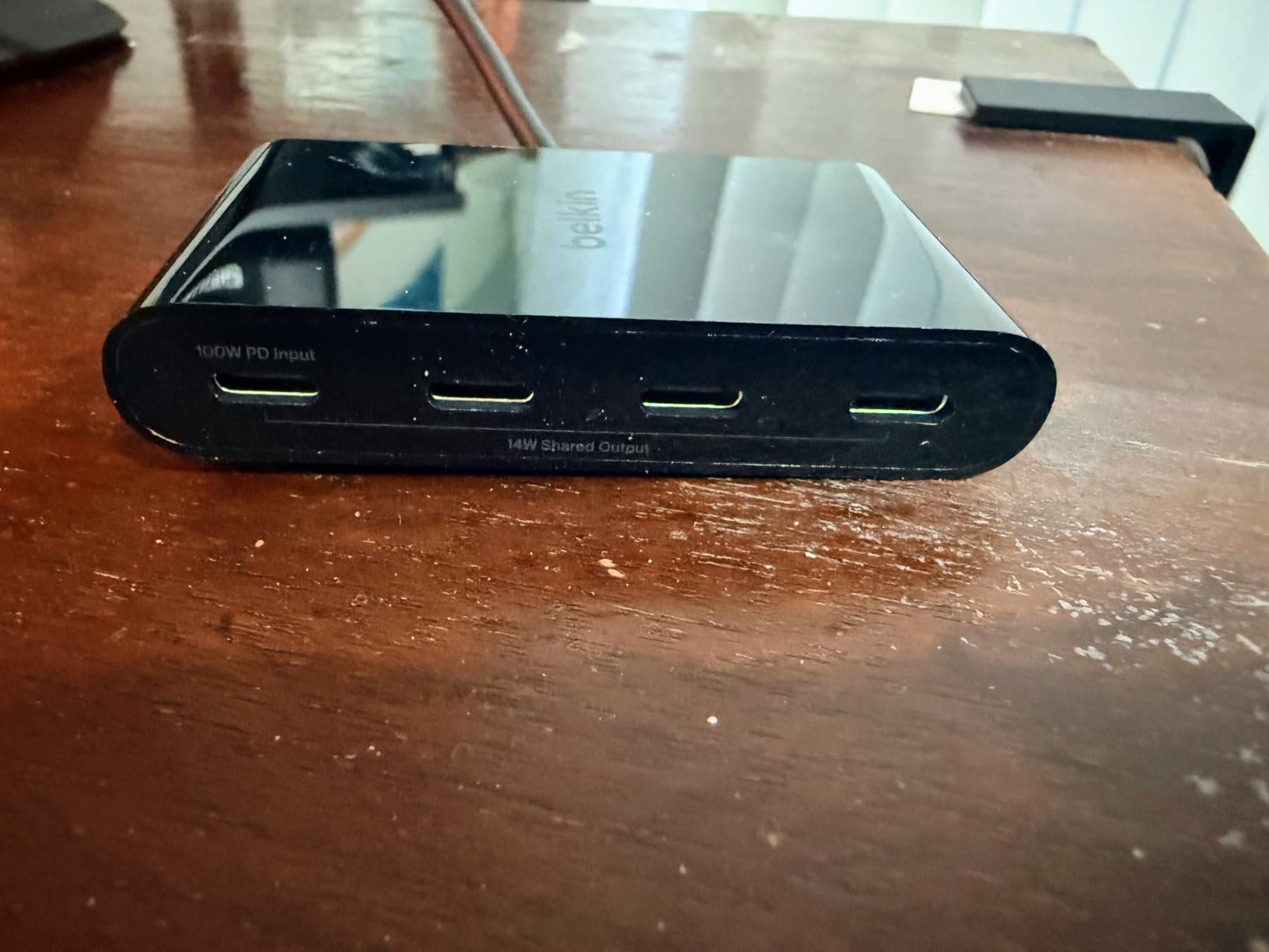 Belkin Connect 4 Port USB C Hub - Multiport Adapter Dongle with 4 USB C 3.2 Gen 2 Ports - High Speed 10G Data Transfer for Laptop, MacBook, iPad, PC, and More - 100W PD customer photo 1