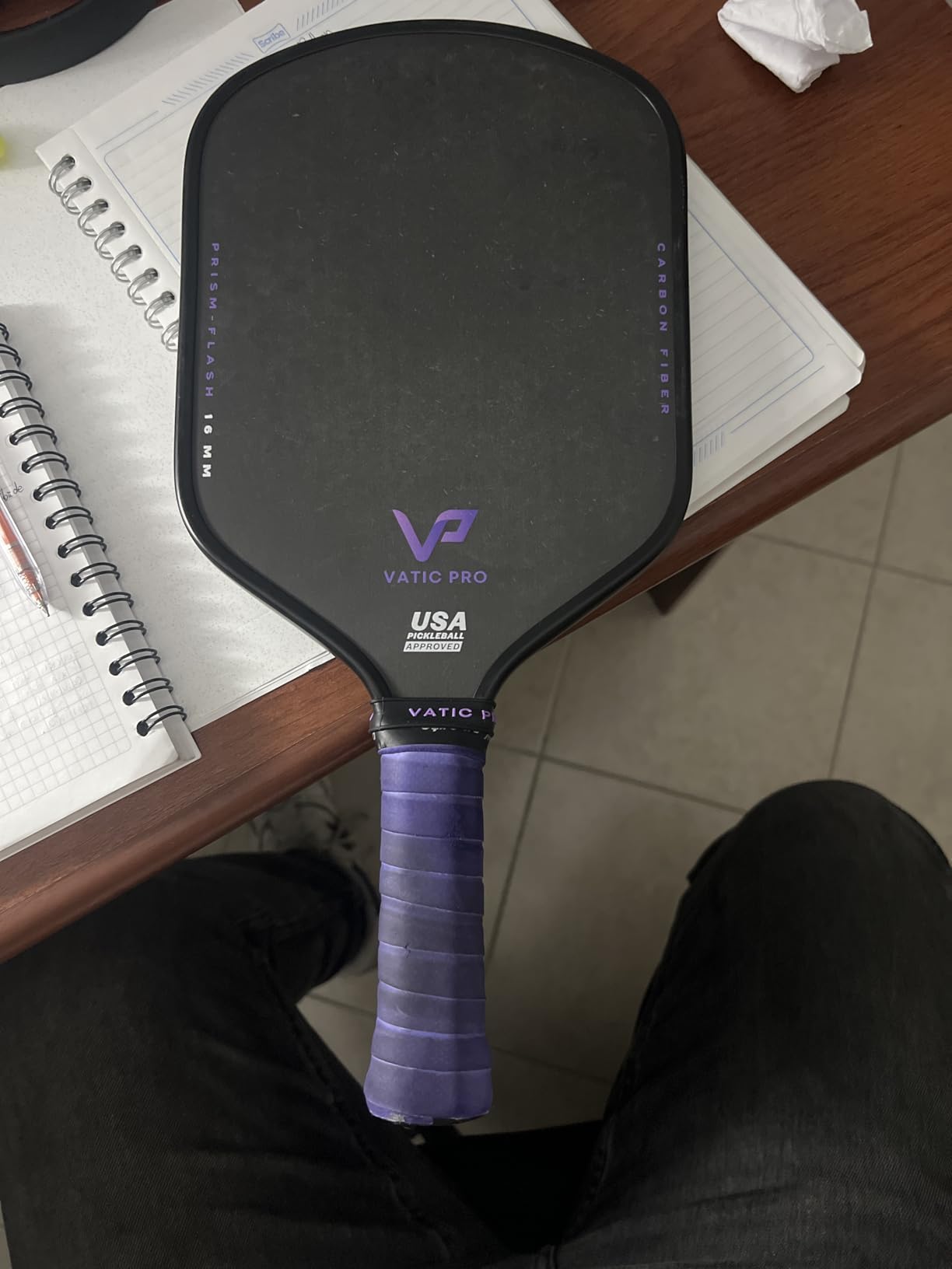 Vatic Pro Prism Carbon Fiber 16mm - Foam Injected Walls - Includes Paddle Cover customer photo 2