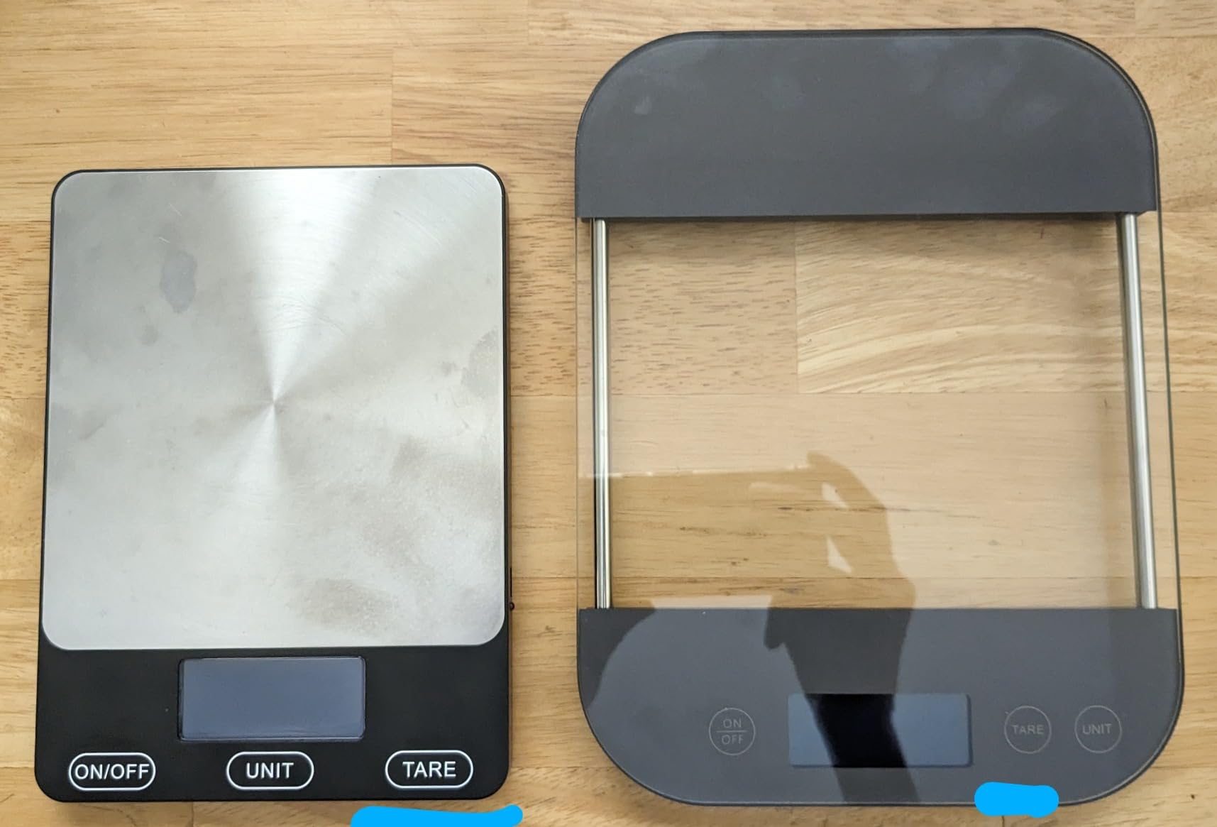 Food Scale -33lb Digital Kitchen Scale for Food Ounces Grams Rechargeable 304 Stainless Steel, Perfect for Meal Prep, Cooking, and Baking, Black customer photo 1