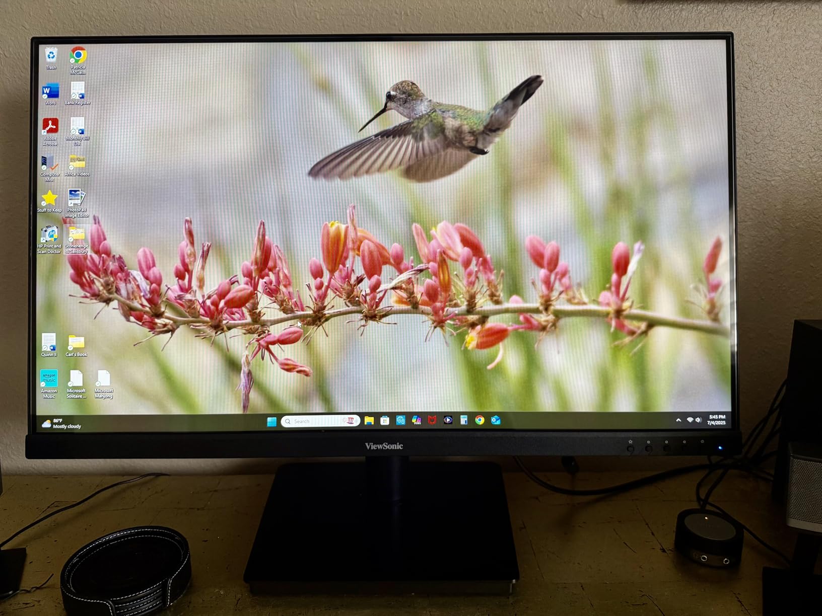 ViewSonic VA3209M 32 Inch IPS Full HD 1080p Monitor with Thin Bezels, 75Hz, Eye Care, HDMI, VGA Inputs for Home and Office customer photo 2