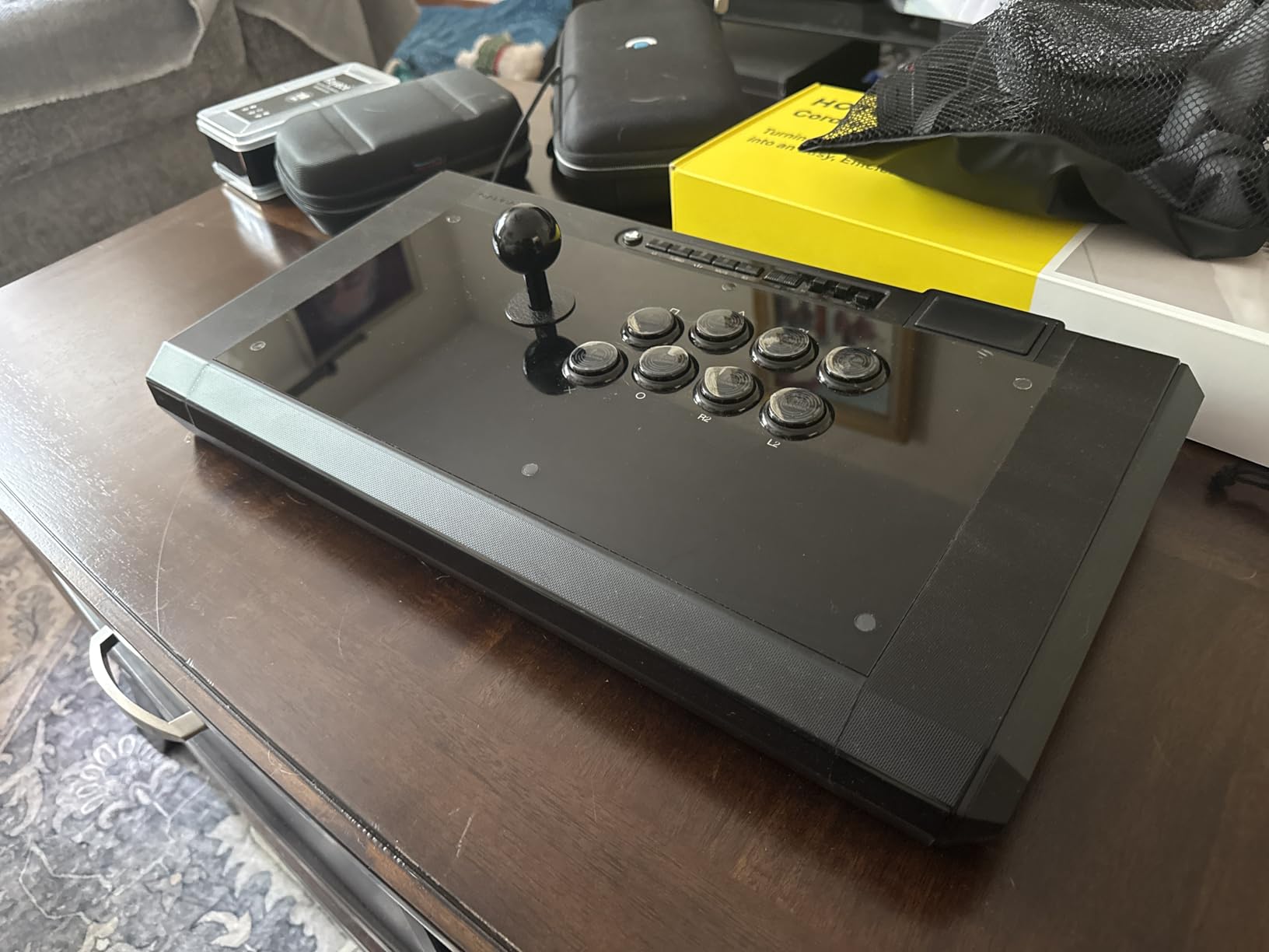 Qanba Q7 Obsidian 2 Wired Joystick for PlayStation 5/4 and PC customer photo 1
