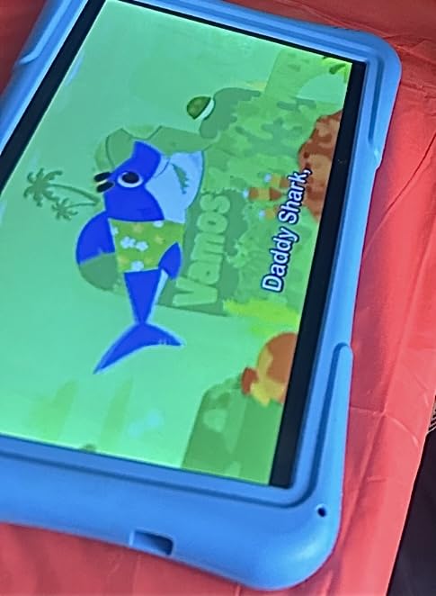 PRITOM 10 inch Kids Tablet Android 14 Tabletas 32GB, Quad-Core, 6000mAh, Large HD IPS Display, WiFi 6, Dual Camera, Bluetooth, Toddler Tablet for Kids Age 3+, Green customer photo 1