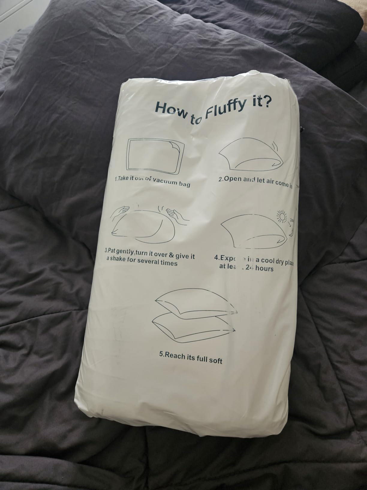 CozyLux Pillows Queen Size Set of 2, Hotel Quality Bed Pillows for Sleeping 2 Pack, Cooling Pillows for Side Back and Stomach Sleepers, Down Alternative Luxury Soft Supportive Fluffy Pillows (18x28) customer photo 1