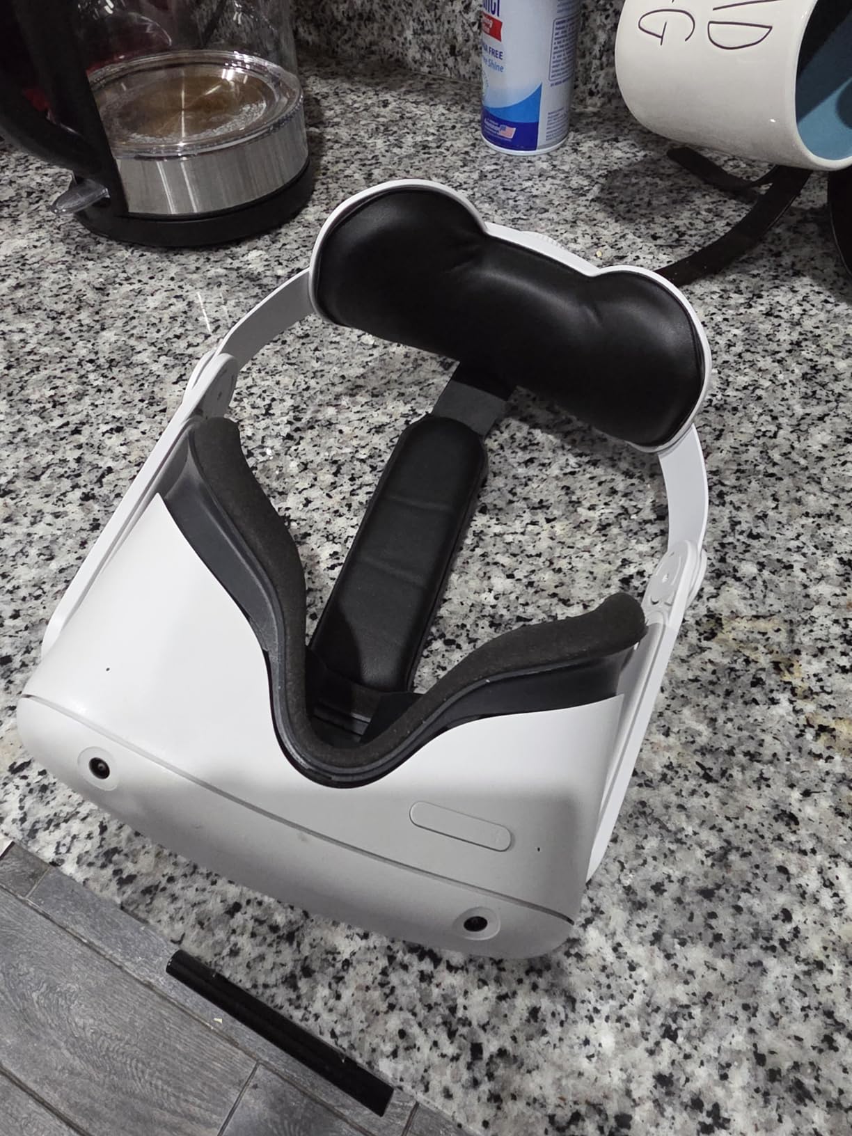 Head Strap Compatible with Oculus Quest 2,Meta Quest 2 Accessories Adjustable Elite Strap Replacement for Enhanced Comfort Support and Gaming Immersion in VR (Without Battery) customer photo 1