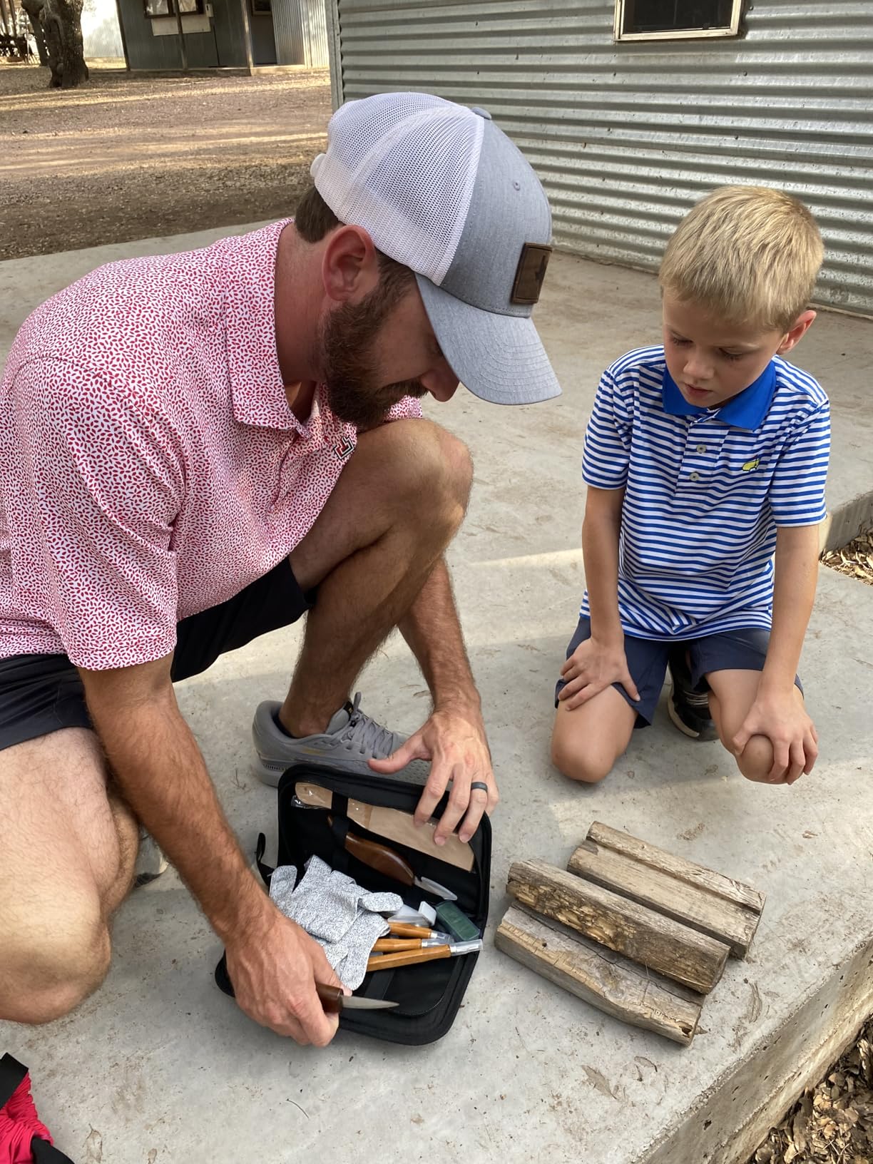 Wood Carving Kit, 23pcs Wood Carving Tools with 4 Wood Carving Knives 5 Detail Knives 9 Blocks, Whittling Kit DIY Hobbies for Adults customer photo 2