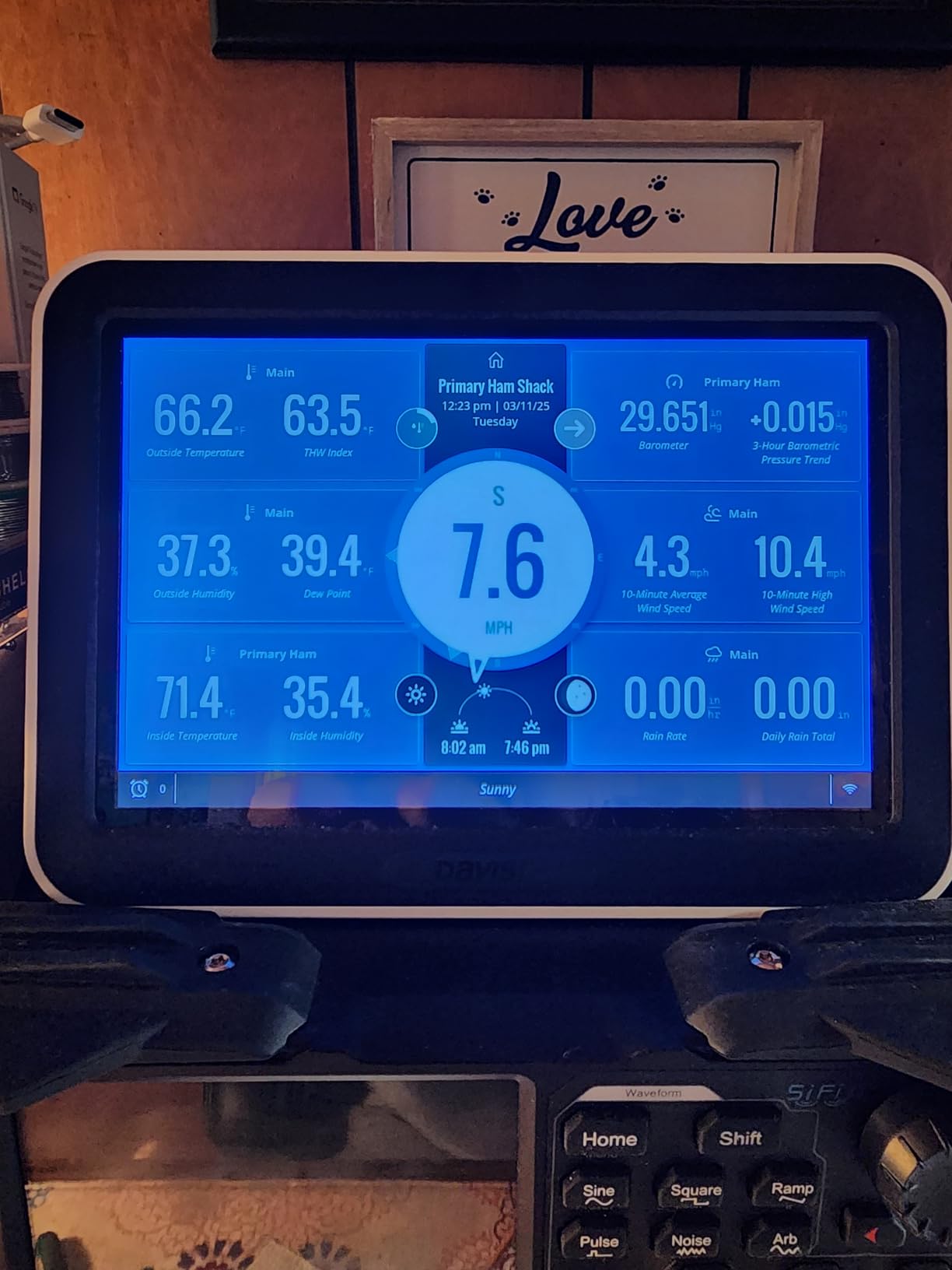 Davis Vantage Pro2 Wireless Weather Station w/WeatherLink Console & Standard Radiation Shield customer photo 1