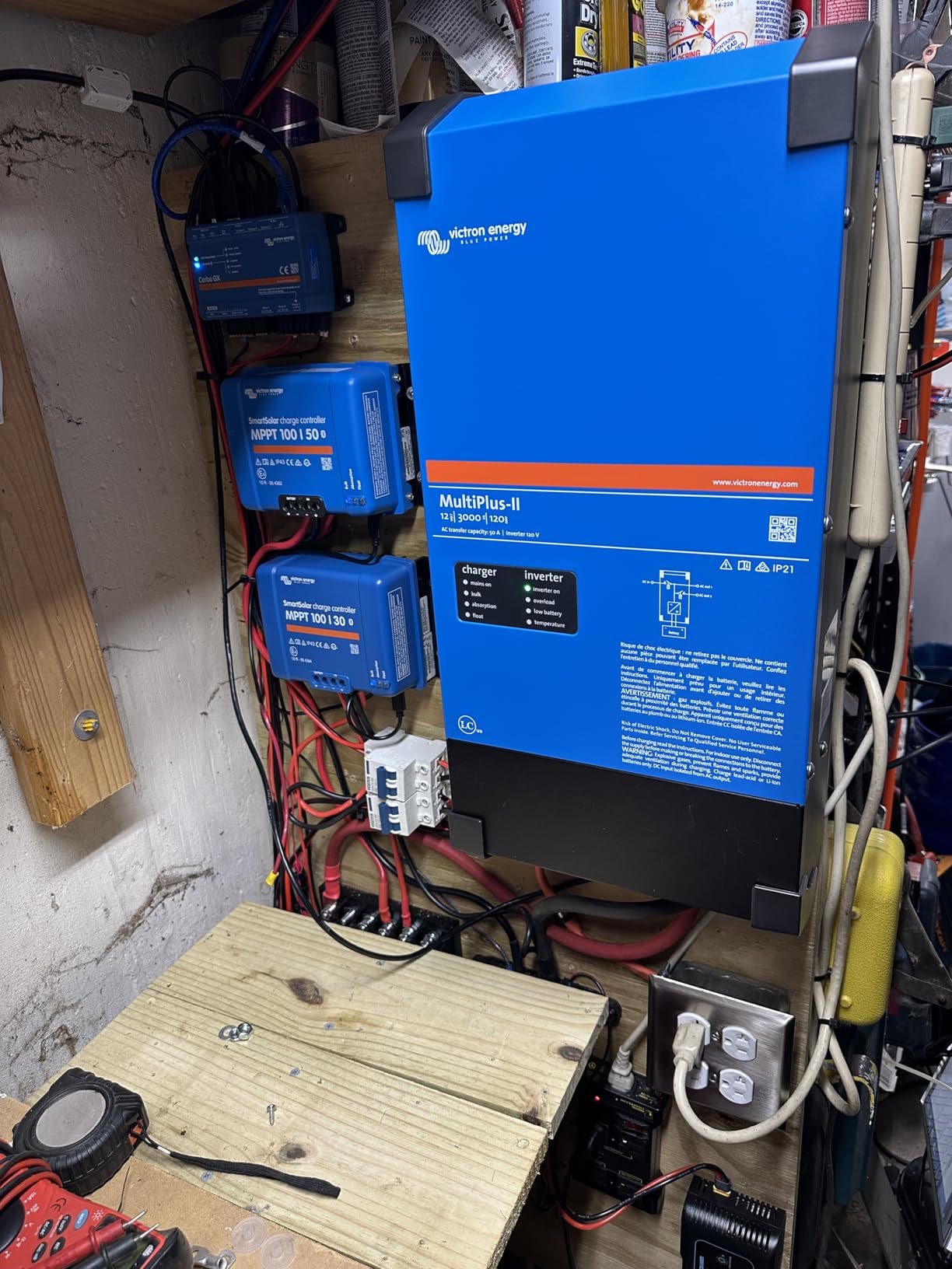 MultiPlus-II Pure Sine Wave Inverter Charger, UL-Certified, 12/3000/120-50 120V customer photo 1