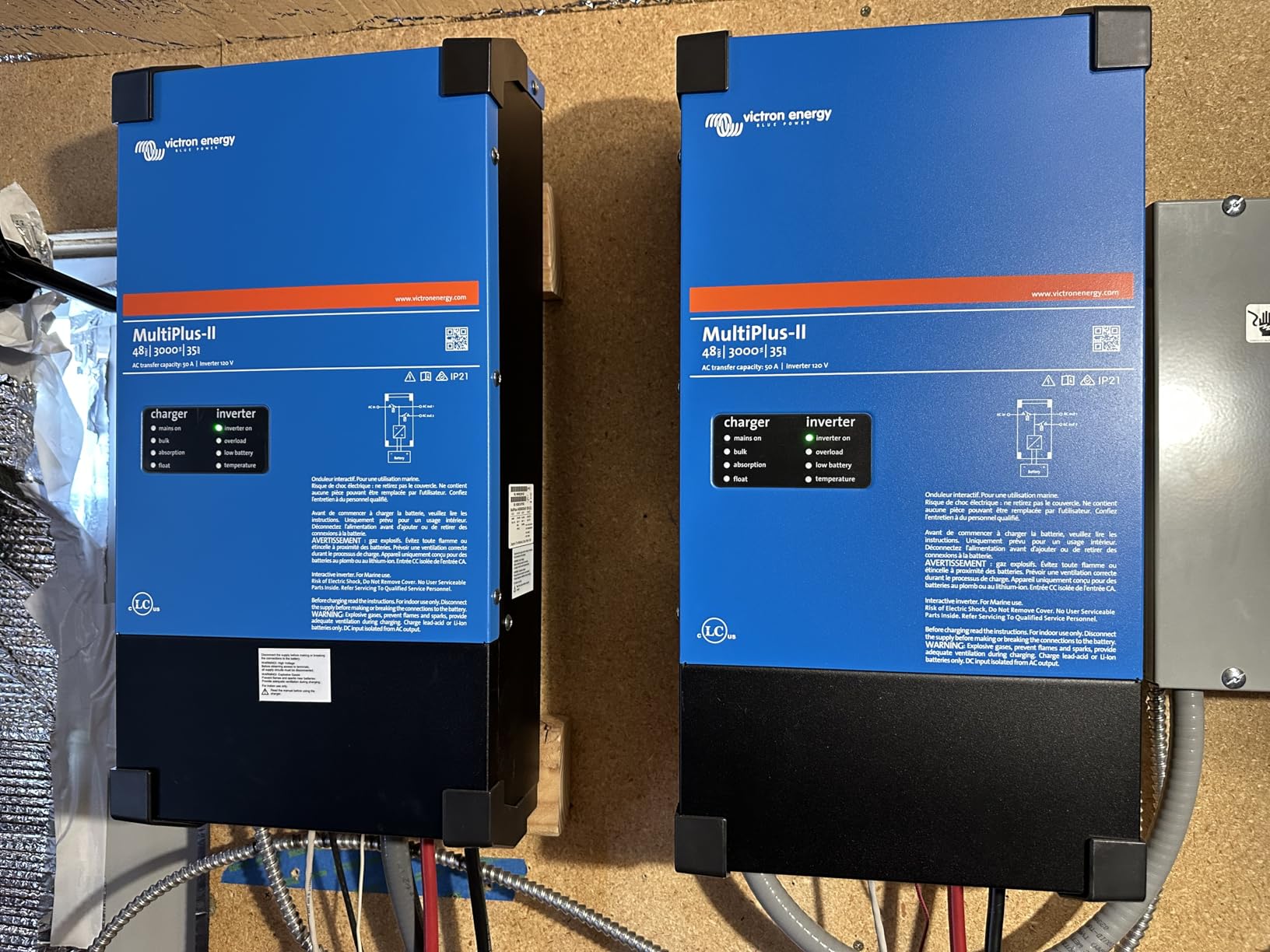 MultiPlus-II Pure Sine Wave Inverter Charger, UL-Certified, 12/3000/120-50 120V customer photo 2