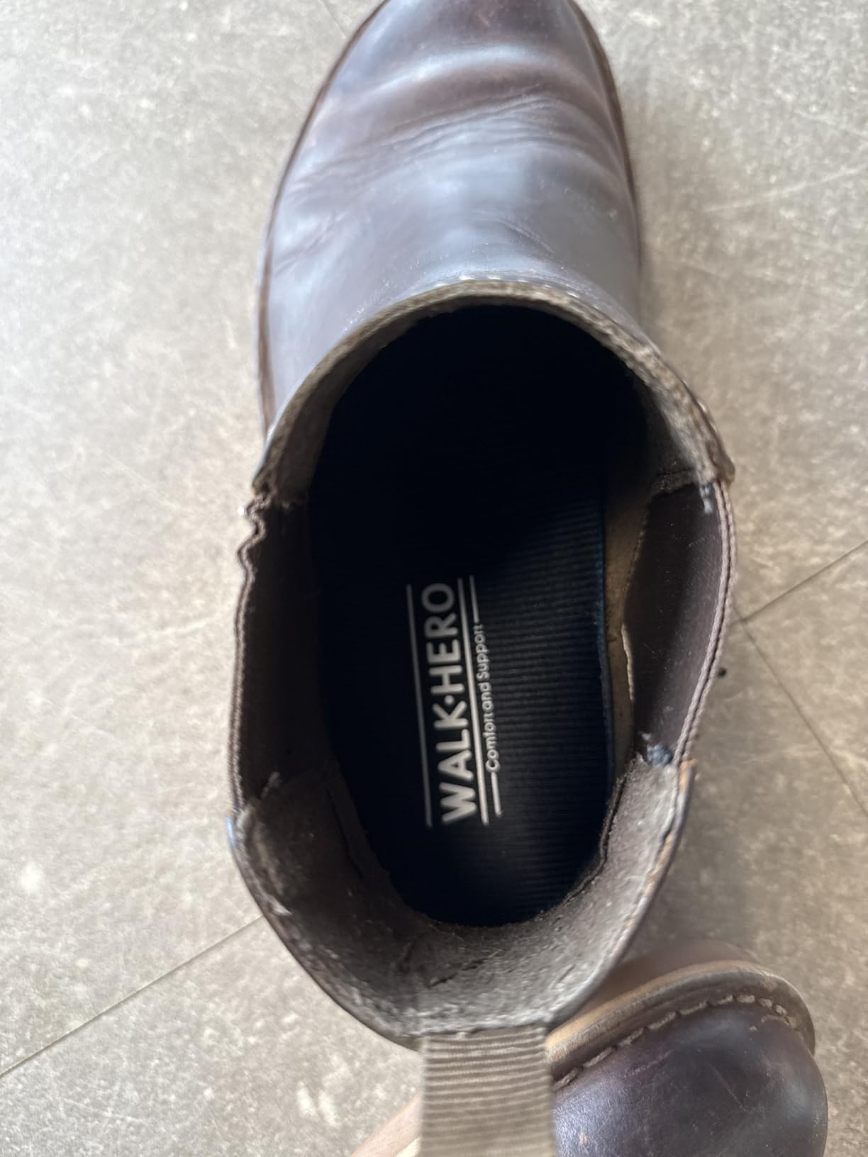 Walkhero Plantar Fasciitis Pain Relief Insoles High Arch Support Orthotic Shoes Inserts, Relieve Flat Feet and Foot Fatigue customer photo 1