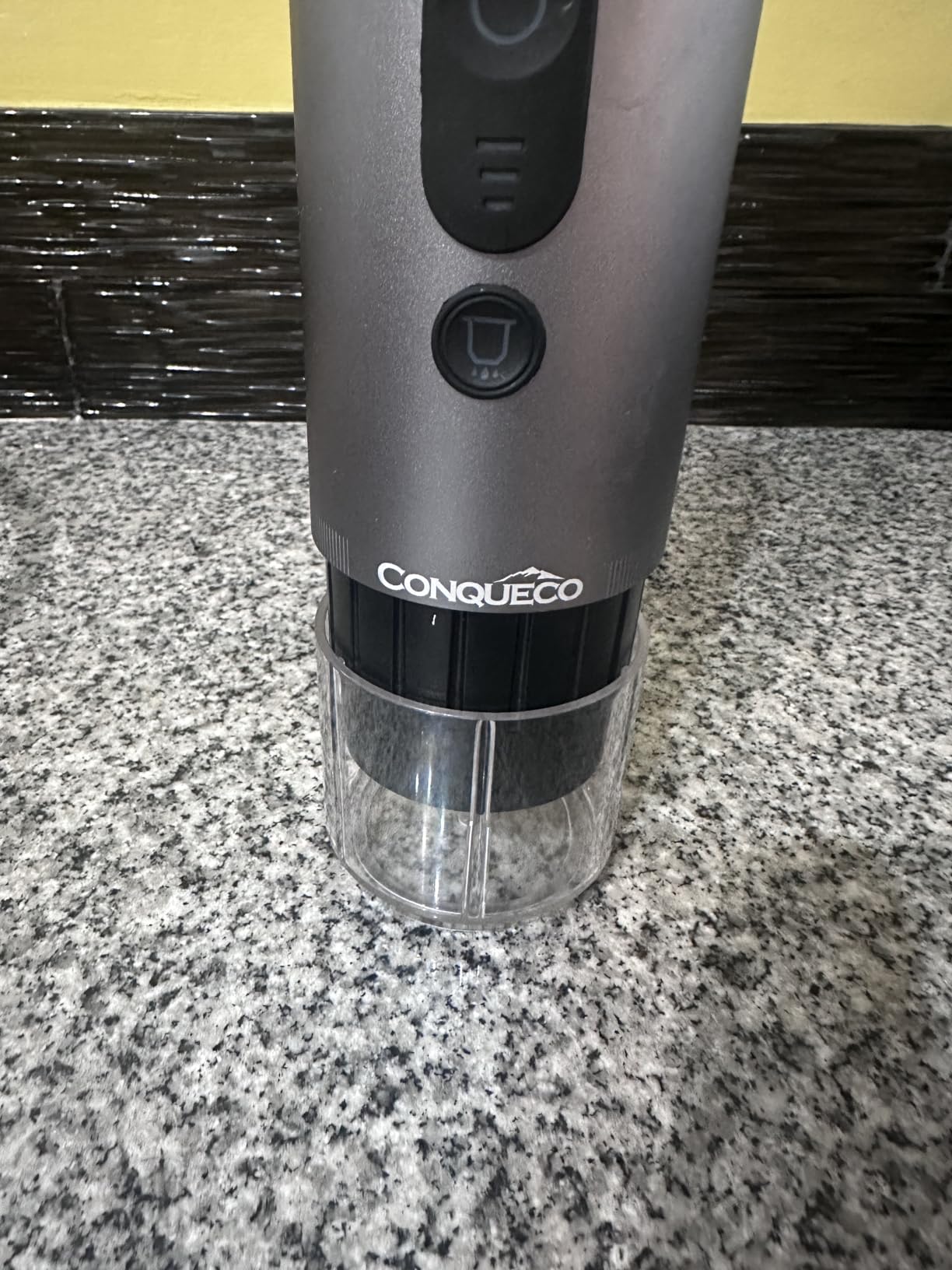 CONQUECO Portable Espresso Machine Travel: 12v Car Coffee Maker for Camping - Small Electric - 2.5 Mins Heating - 8 Cups Espresso for One Charge customer photo 2