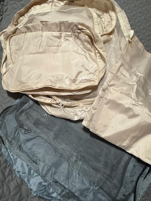 HOTOR Packing Cubes for Suitcases - 6 Pieces, Light Packing Cubes for Travel, Premium Suitcase Organizer Bags Set, Space-Saving Luggage Organizers, Travel Accessories and Essentials, Black customer photo 2