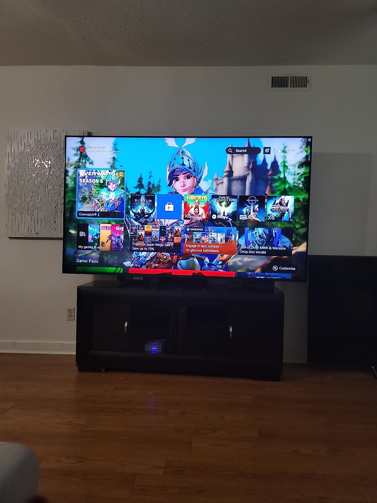 85-Inch QM8 QLED 4K Smart Mini LED TV with Google TV (85QM850G, 2023 Model) Dolby Vision, Dolby Atmos, HDR Ultra, Game Accelerator up to 240Hz, Voice Remote, Works with Alexa, Streaming Television customer photo 1