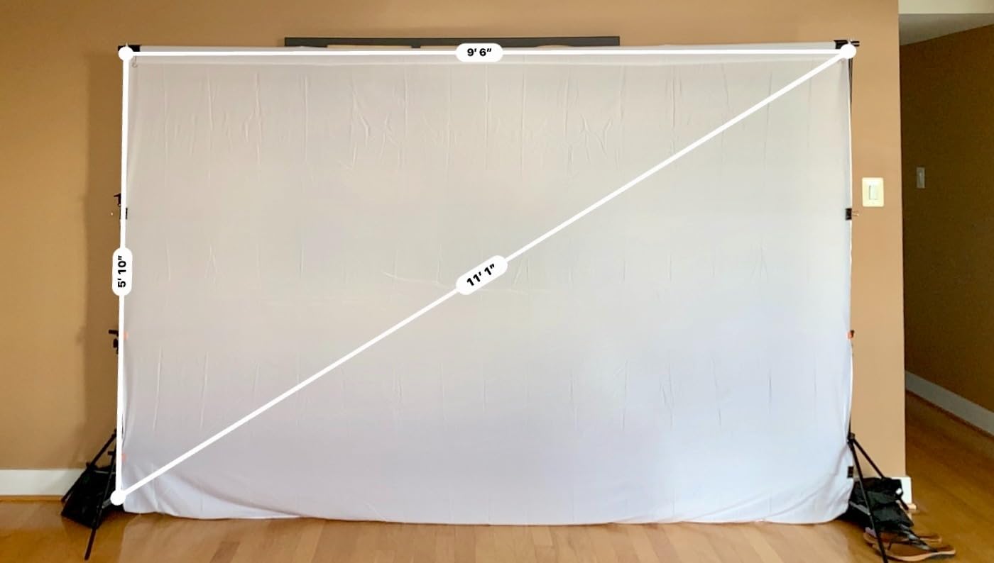 NEBULA Mars 3 Outdoor Portable Projector, 1000 ANSI Lumens, AI-Powered Image, Built-In Battery with 5 Hour Playtime, Android TV, 200 Inch Home Theater, for Backyard, Office and Business, and Camping customer photo 1