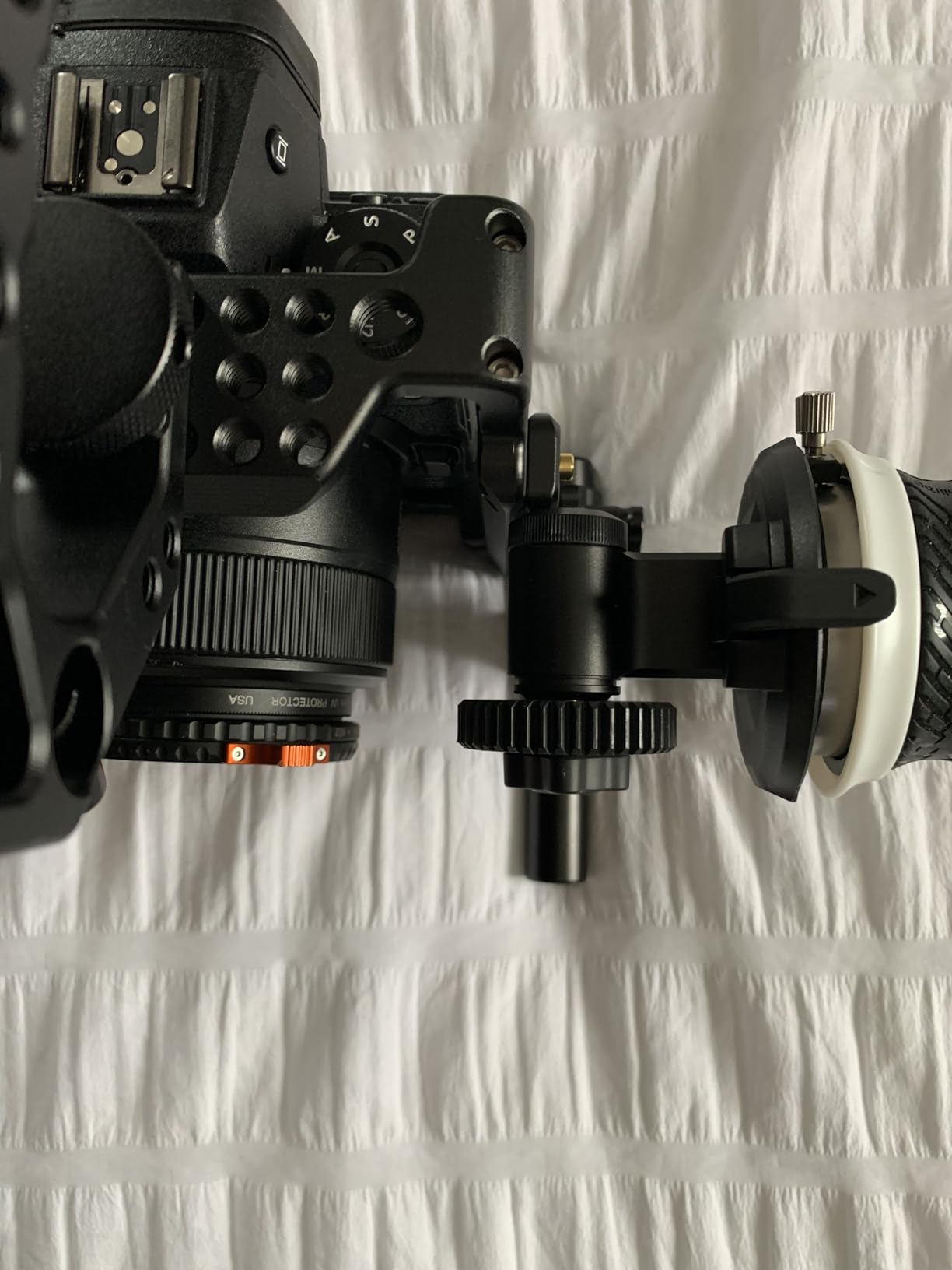 SmallRig F60 Modular Follow Focus with A/B Stops, Allows Wide-Range (0.6kgf-1.8kgf) Stepless Damping Adjustment, with 15mm Rod Clamp and Snap-on Gear Ring Belt for DLSRs and Mirrorless Camera customer photo 1