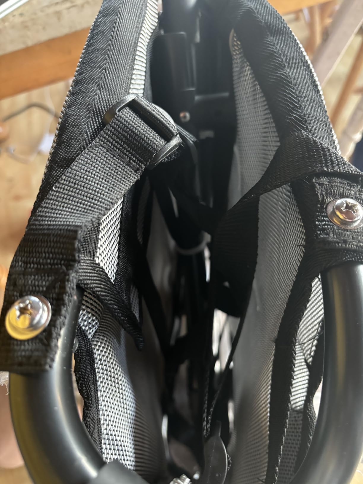 Kayak Seats with Back Support, Aluminum Alloy Folding Kayak Seat, Breathable Textile Mesh Fabric Material, Adjustable Universal Paddle Board Seat for Fishing, Inflatable Kayaks, Sup, Canoe customer photo 1