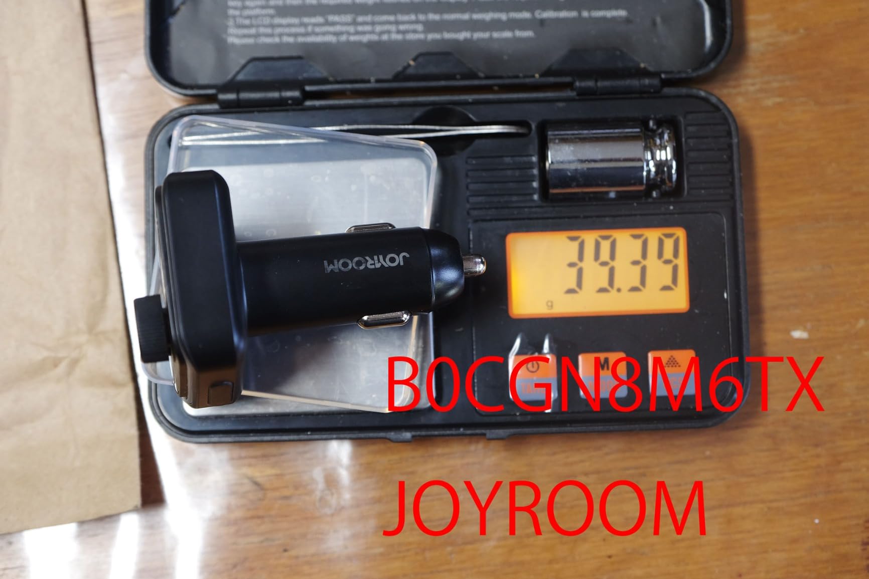 FM Transmitter for Car Bluetooth 5.3, [All-Metal] PD 30W & QC3.0 18W Fast Car Charger, Wireless FM Radio Car Kit Bluetooth Car Adapter, Noise Cancelling Hands-Free Call, Blue Light - Black customer photo 1