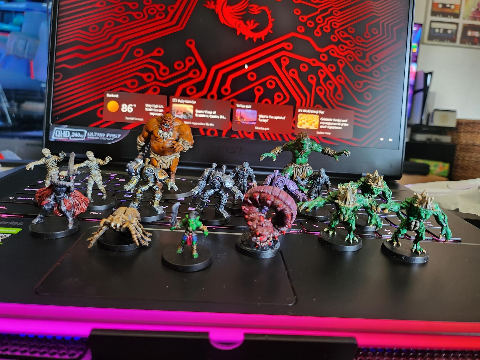 The Army Painter, Speedpaint 2.0 Starter Paint Set, 10 x 18 ml Acrylic Contrast Paints incl. 1 Basecoating Brush for DnD and Warhammer Figures customer photo 2