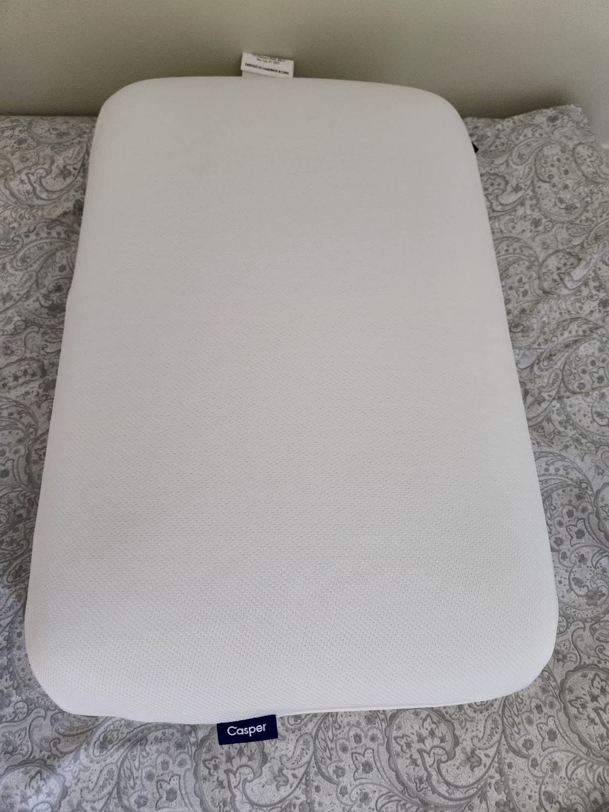 Casper Sleep Essential Cooling Foam Pillow, King Size - Firm Memory Foam with Cooling Cover, Supports Side Sleepers, Breathable & Pressure-Relieving customer photo 1