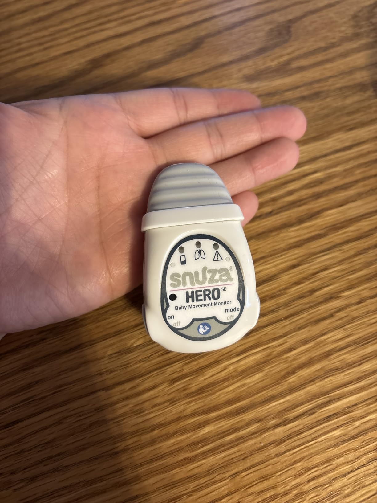 Snuza Hero Baby Movement Monitor with Patented Sensor Technology for Reliable Movement Monitoring and Alerts. No WiFi, Cords, or Sensor Pads, Portable and Easy to Set Up and Use customer photo 3