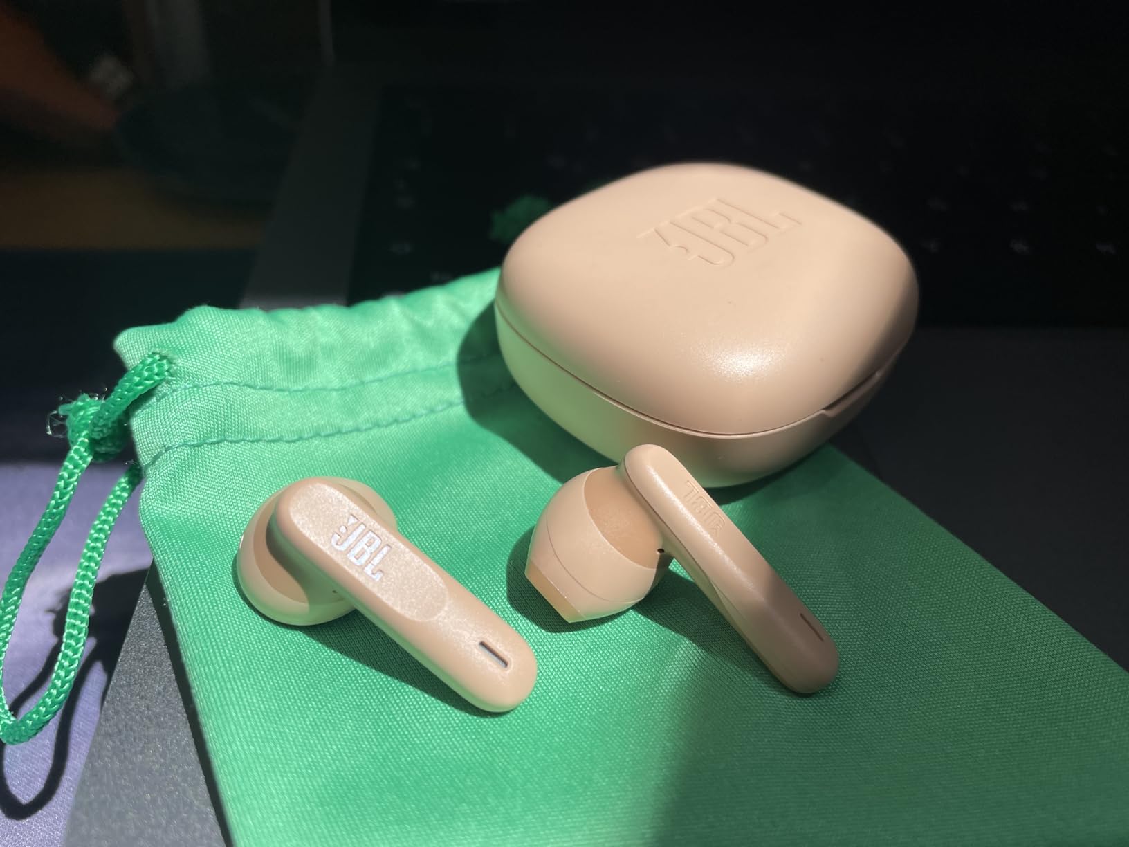 Vibe Flex True Wireless Earbuds - Bluetooth Earphones with Deep Bass Sound, IP54 Water & Dust Resistant, Long Battery Life, Voice Assistant Compatible, Open-Ear Design customer photo 2