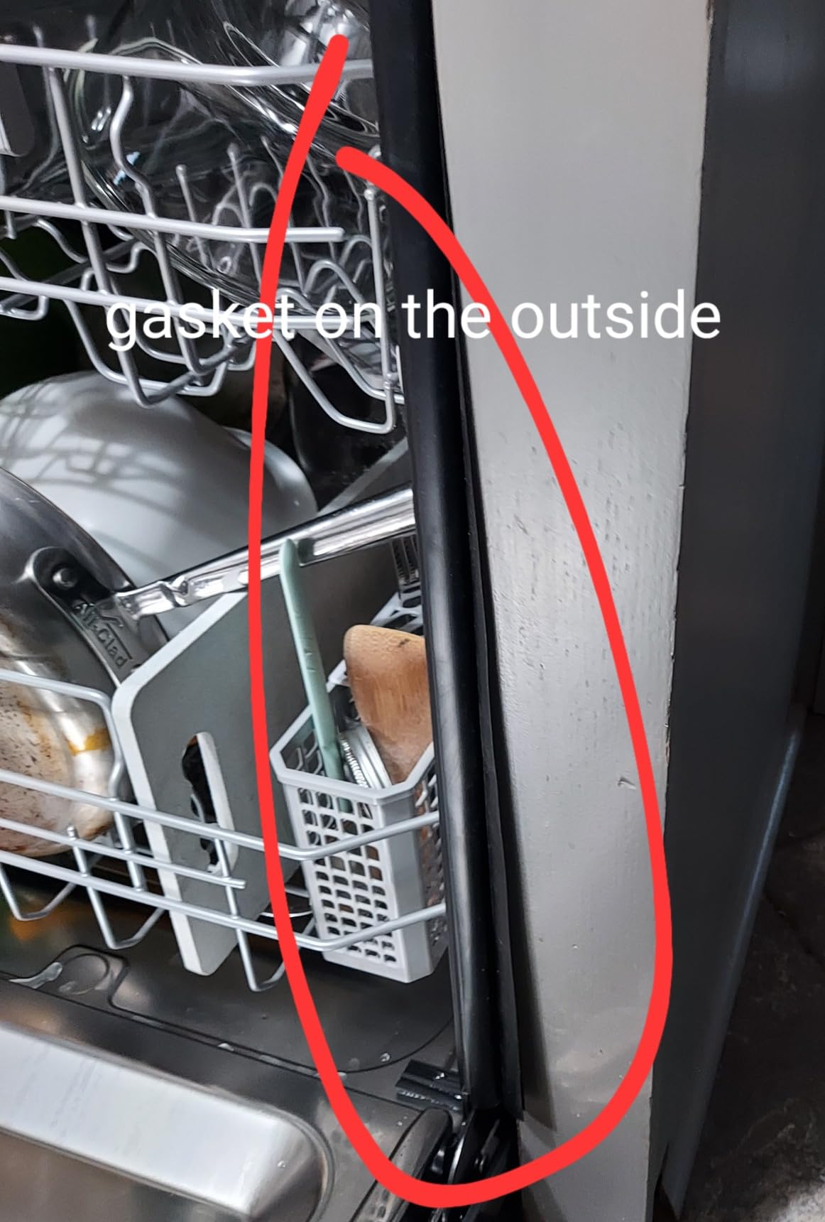 Samsung DW80B7070US 42 dBA Dishwasher with StormWash+ and Smart Dry, Stainless Steel customer photo 2