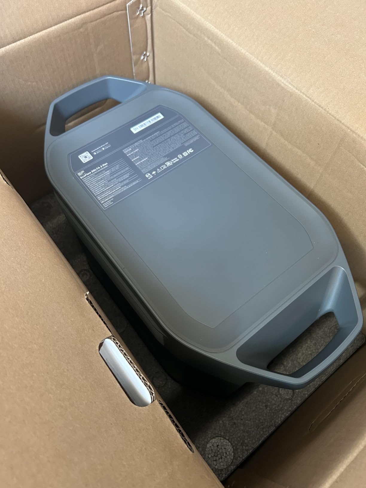 EF ECOFLOW DELTA 2 MAX Power Station with Smart Extra Battery, Expand Capacity from 2048Wh to 4096Wh, Solar Generator for Home Backup, Emergency, Outdoor Camping customer photo 2